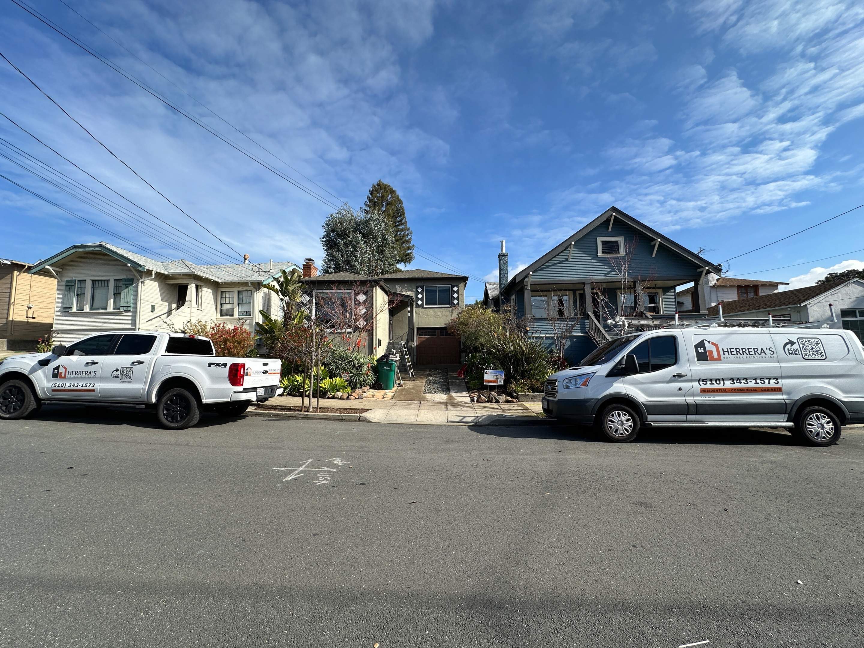 Exterior  using Sherwin-Williams  by Herrera’s Bay Area Painting inc.