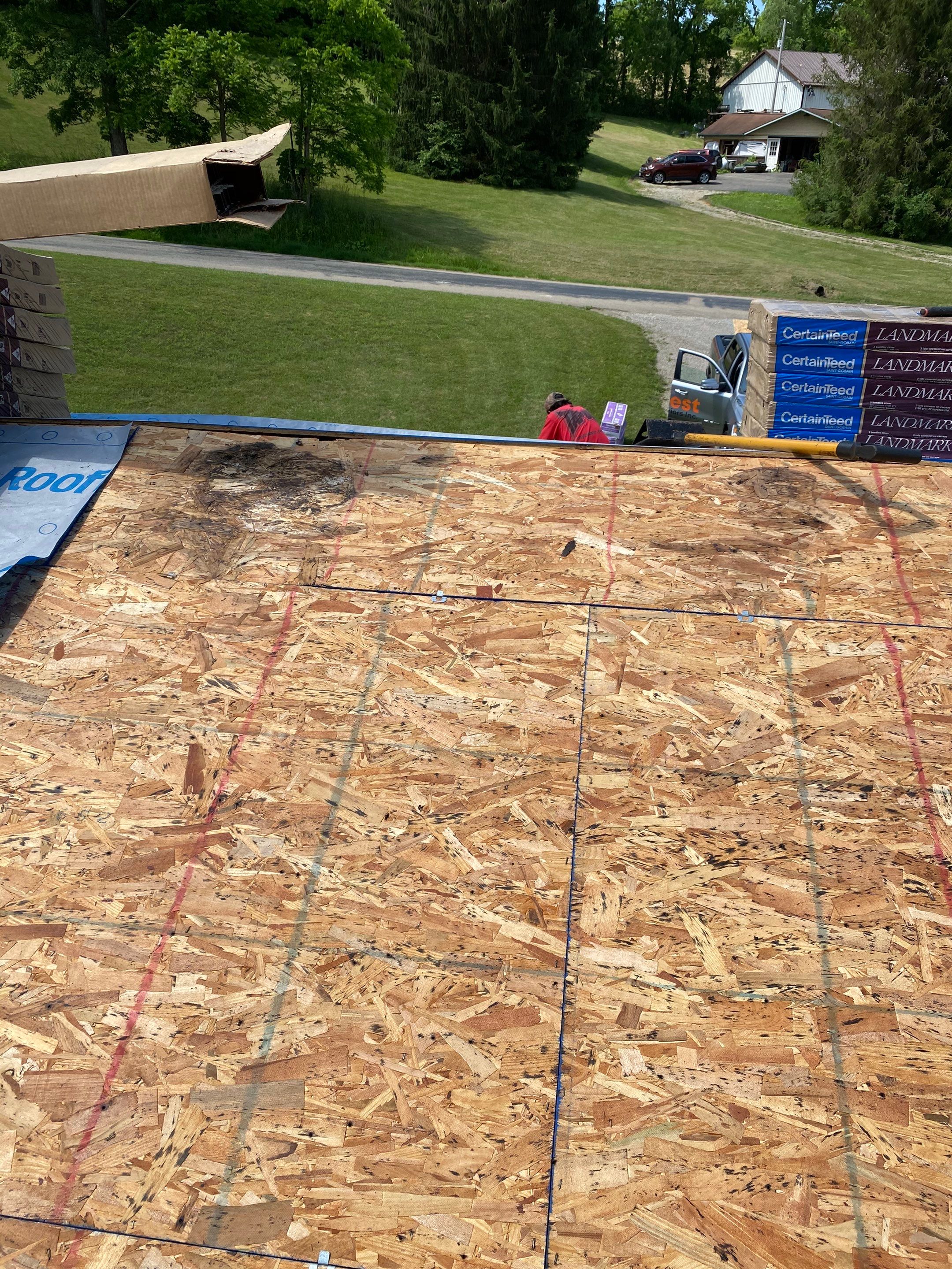 New Roof Installation by Best Roofing & Siding Company