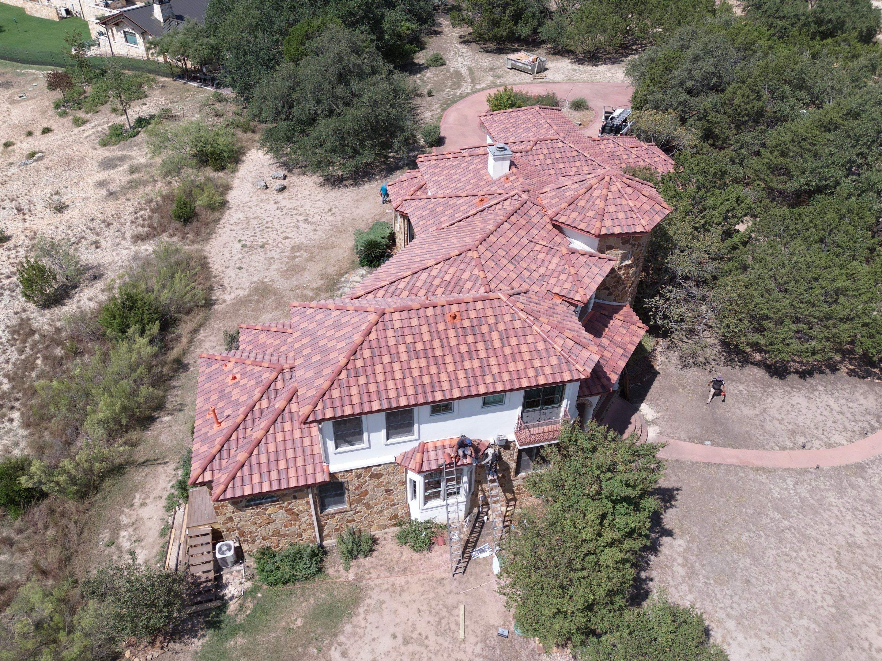 Concrete Tile Roof Replacement by Lapeyre Roofing