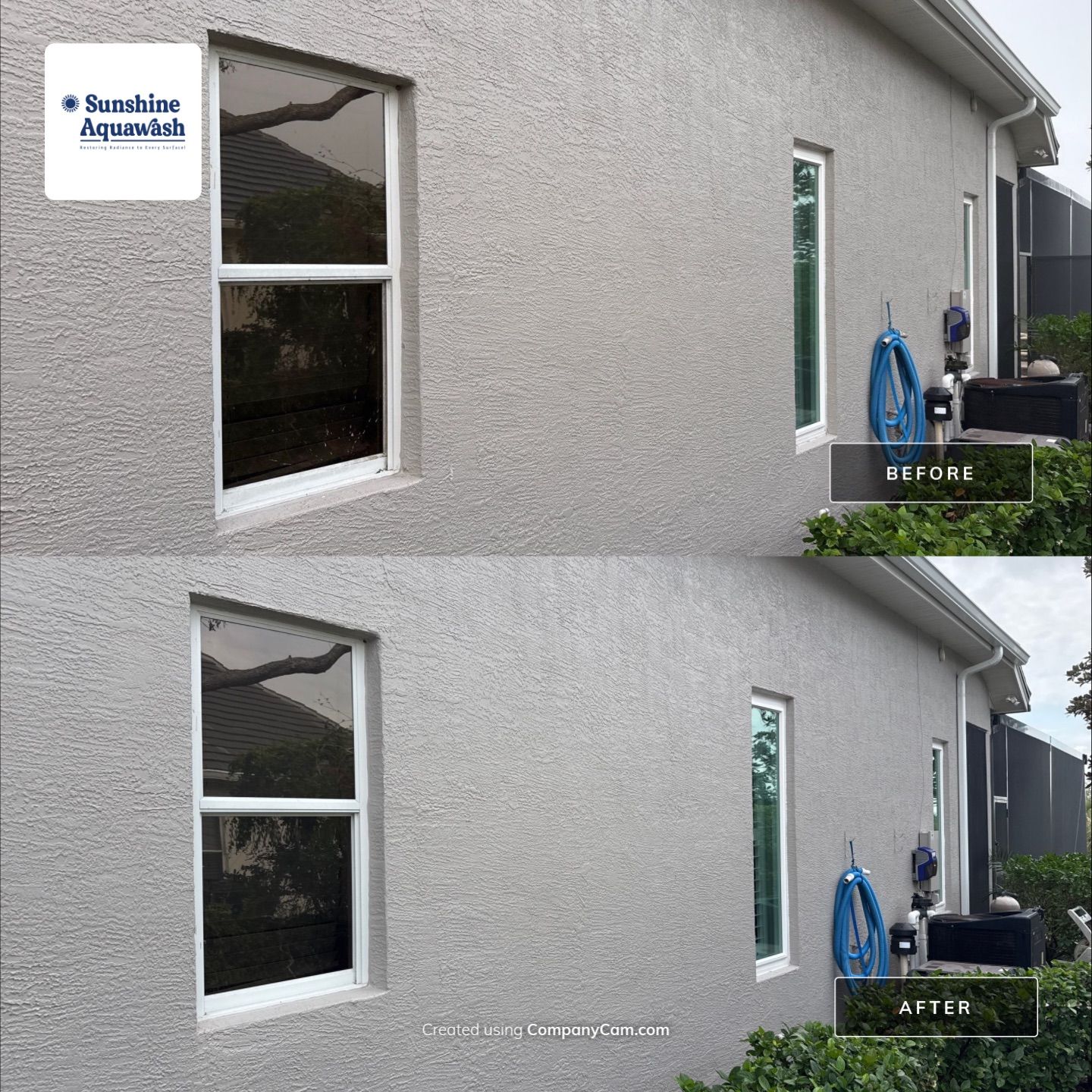 🏡 House Wash, Screen Enclosure & Travertine Pool Deck Cleaning – River Wilderness, Parrish, FL ✨ by Sunshine AquaWash