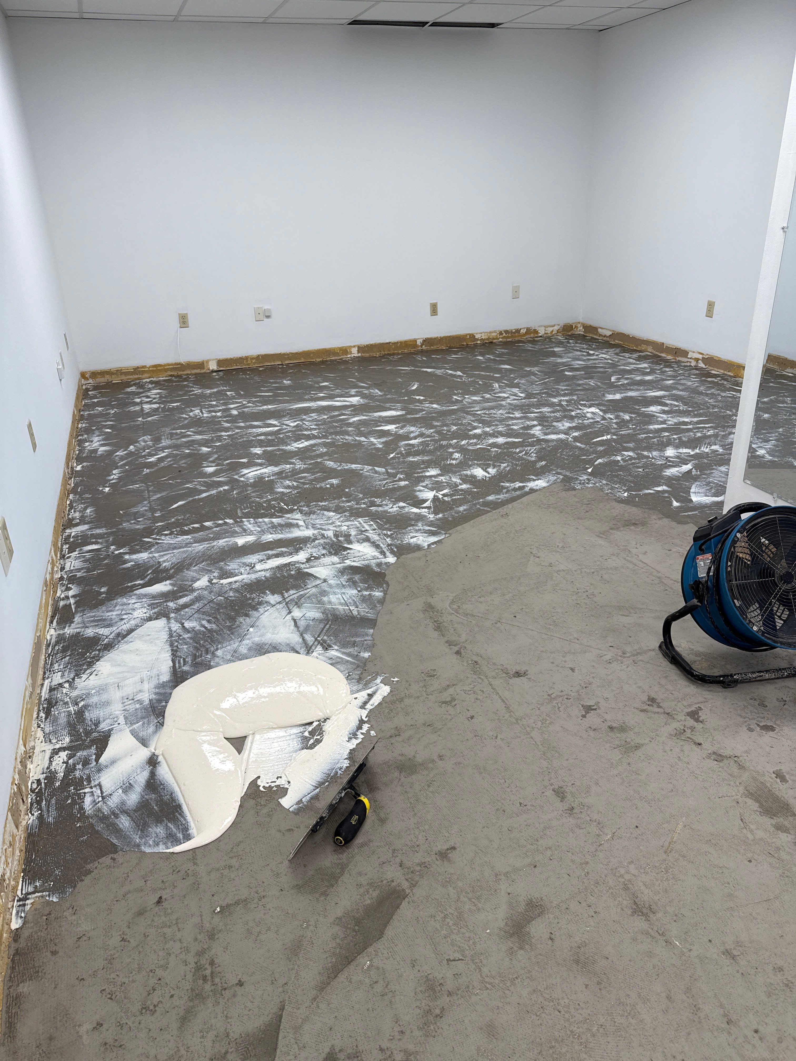 Commercial remodel by Knockout Flooring LLC