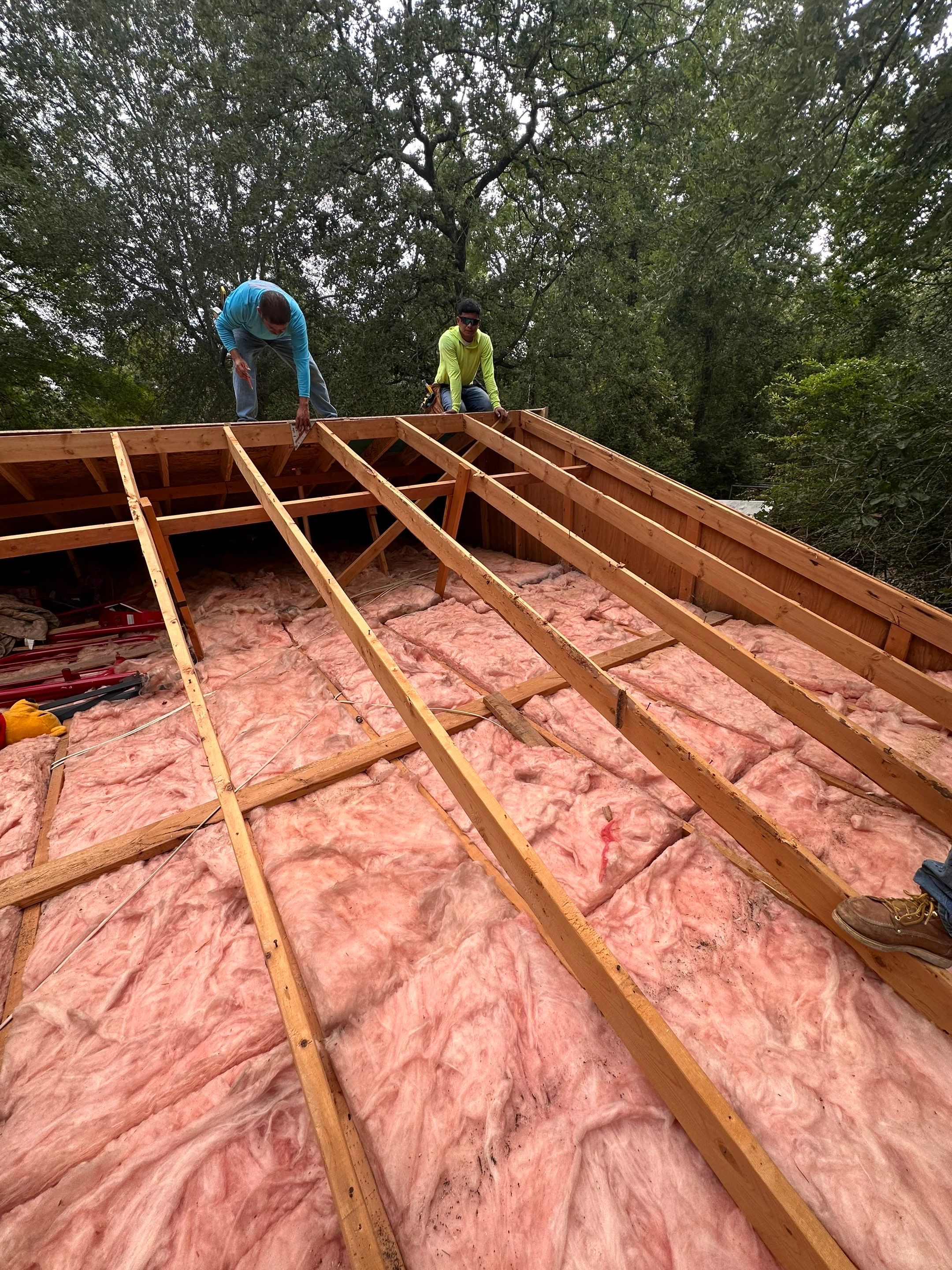 Residential Roofing Installation using Owen's Corning Duration (Lifetime) Shingles by Roof Repair Company