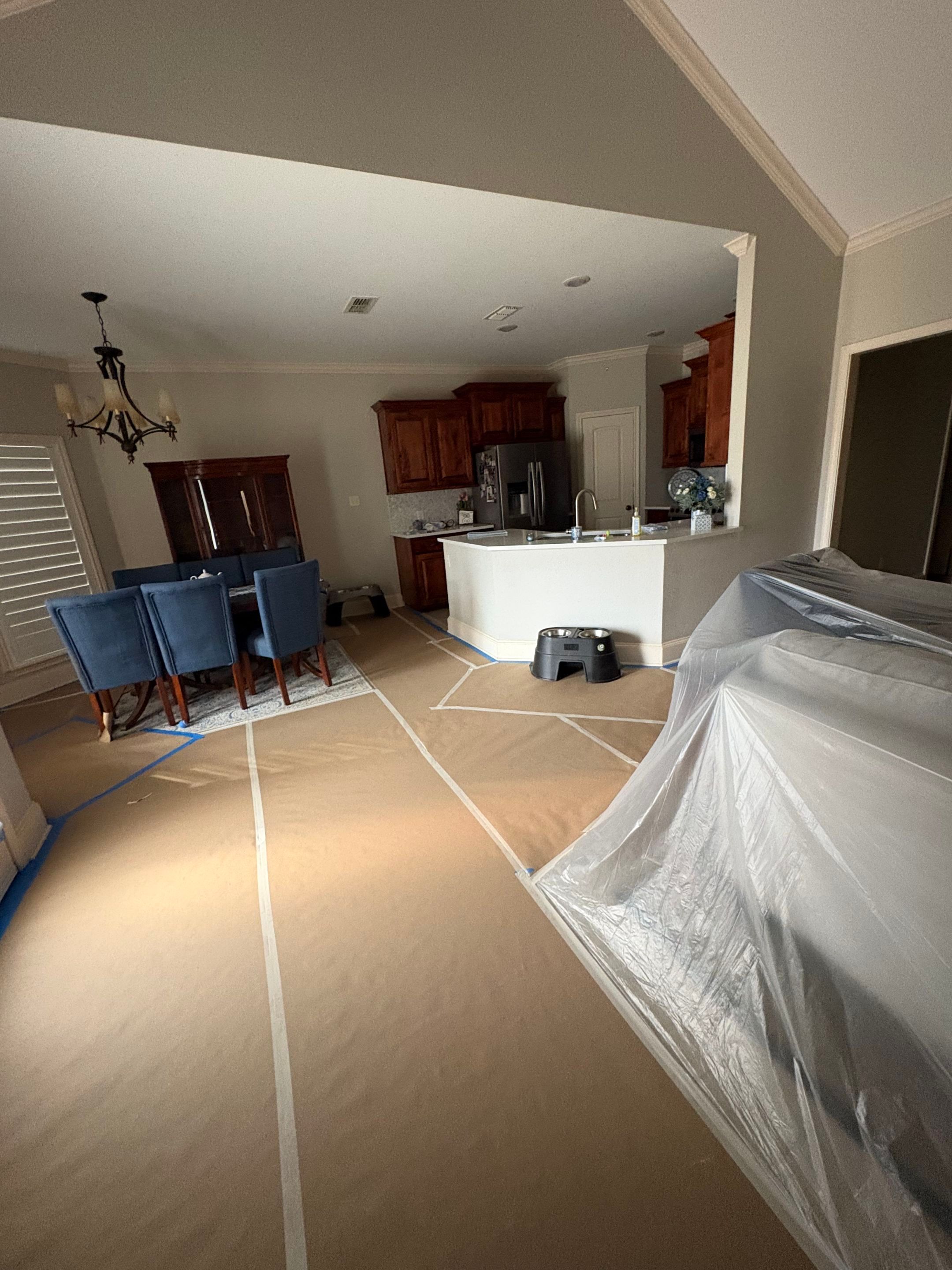 High-End Interior Transformation in Tyler, Texas by Quality Coats Painting