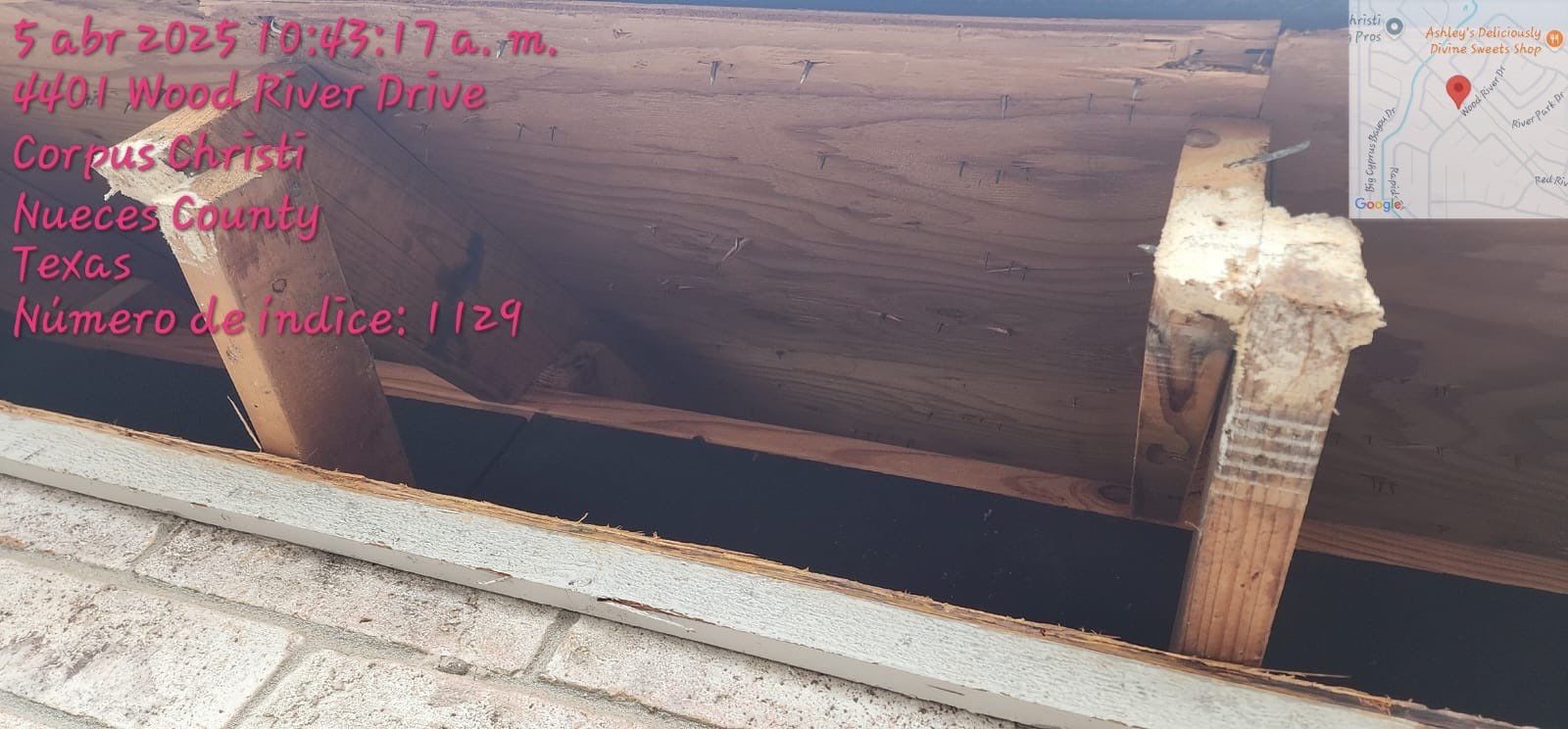 Run down on River Drive by Bayfront Roofing and Construction