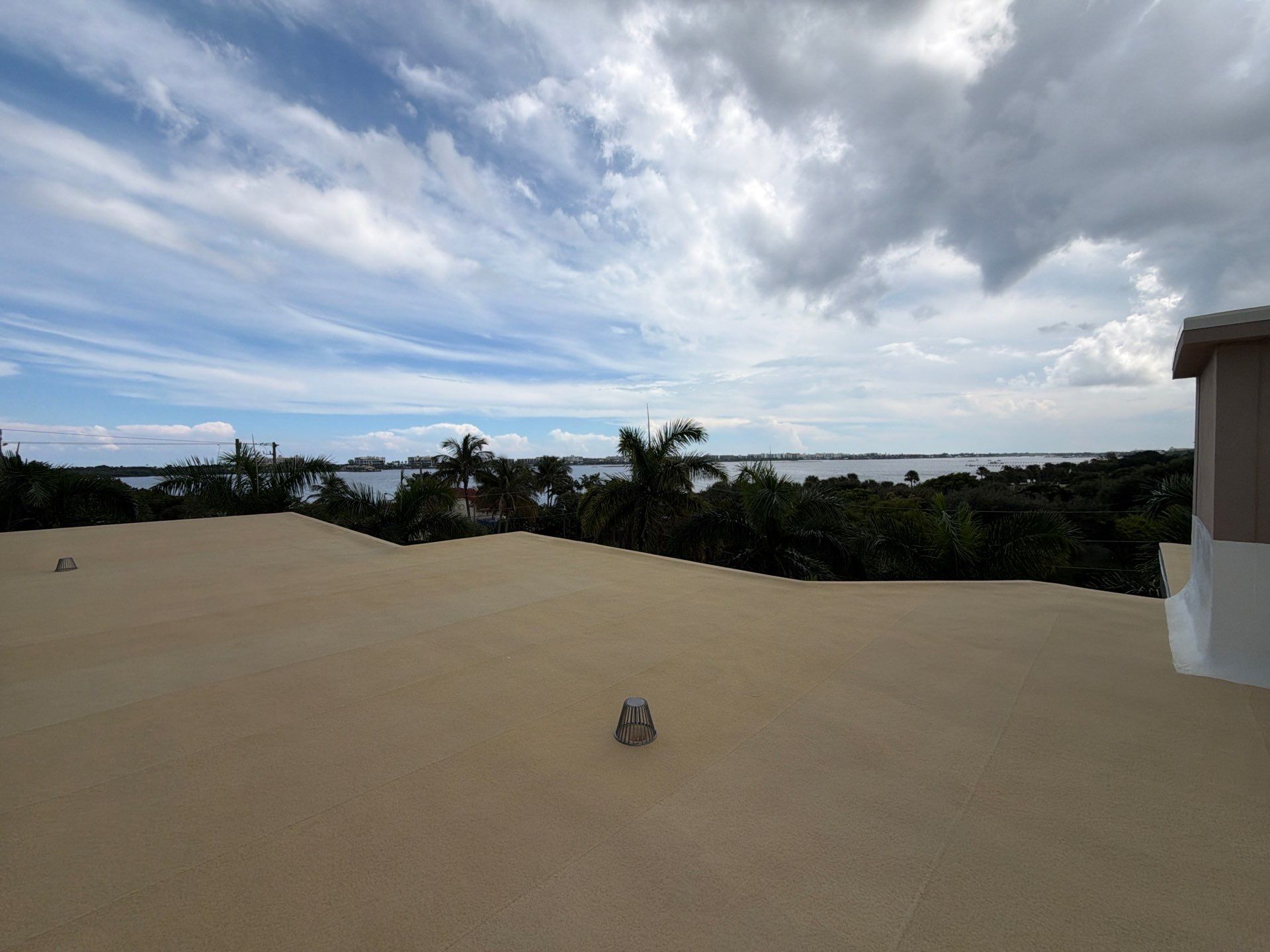 Commercial Roof Restoration for Lake Worth Beach Flat Roof Project by Roof King LLC