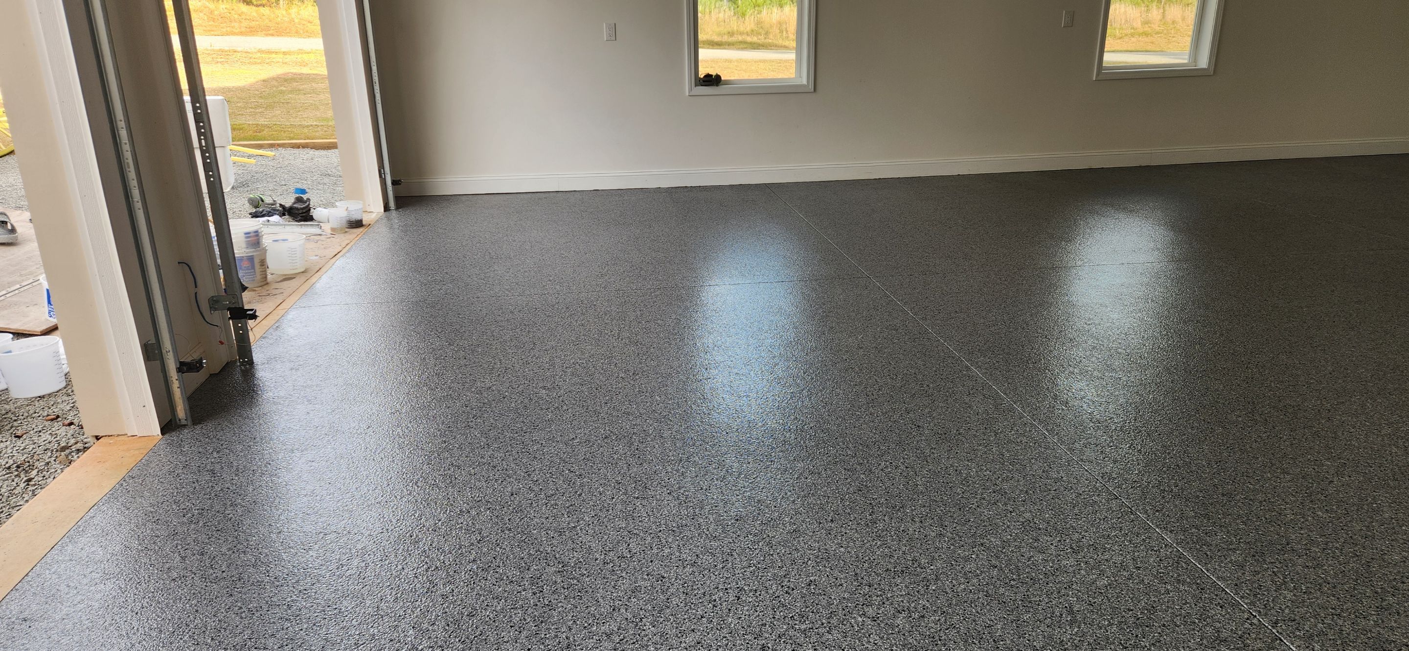 Garage using Nightfall by Elite Floor Solutions