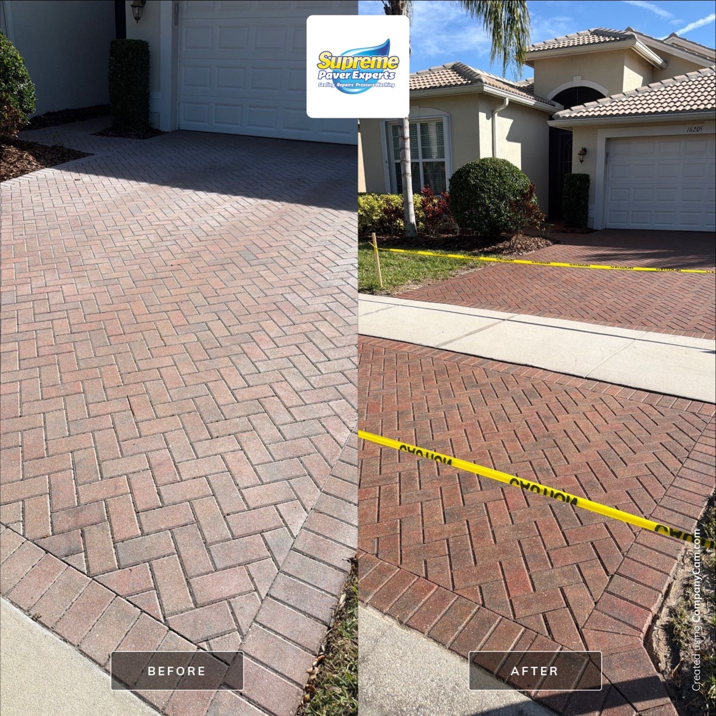 Professional Brick Paver Stripping and Sealing Service in Valencia Lakes Wimauma by Supreme Paver Experts
