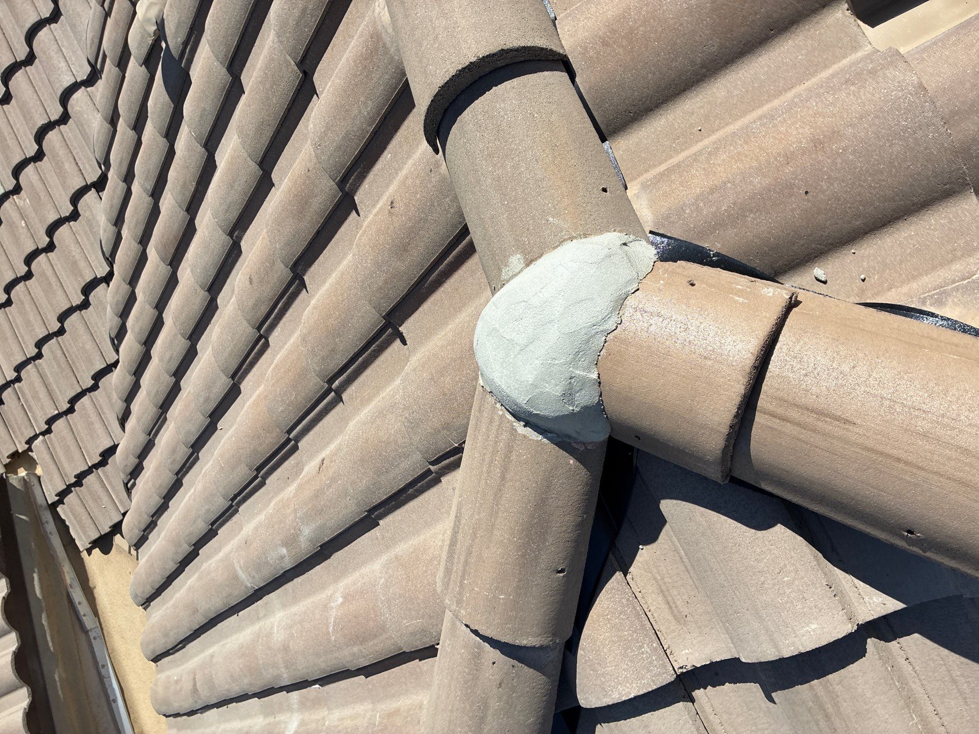 Residential Roof Install using Concrete Tiles in Scottsdale, Arizona by Weather-Tite Roofing