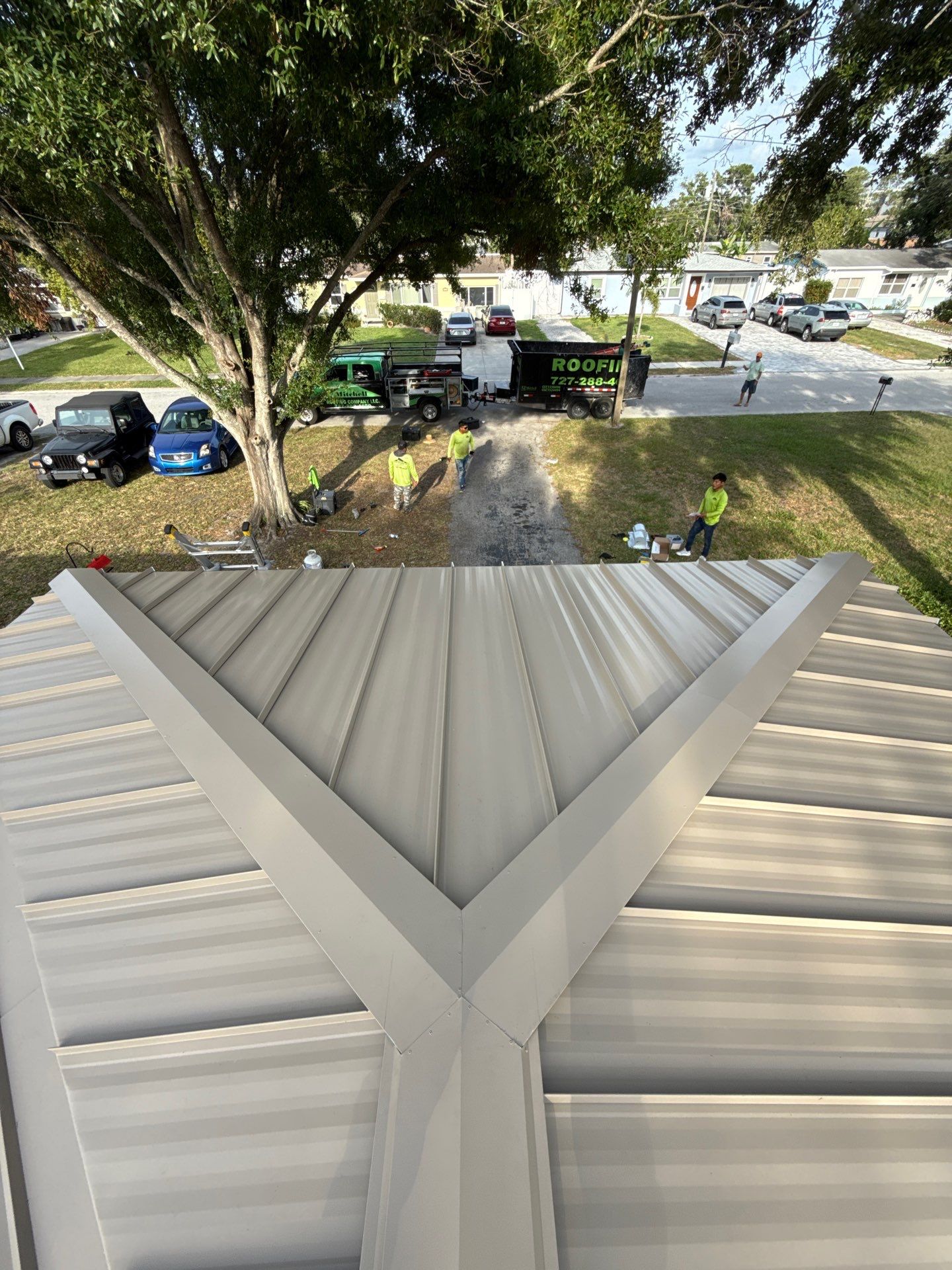 Project in Pinellas Park 33781 by Mitchell Roofing Company LLC 