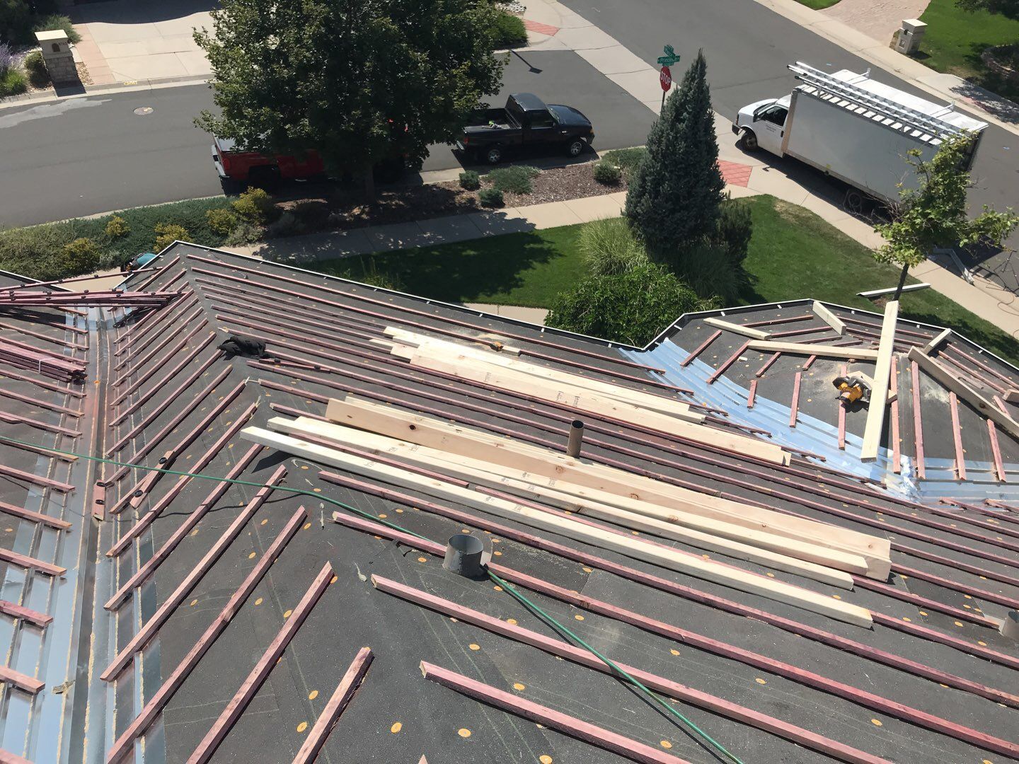 Residential Roofing Installation using BORAL Saxony Slate - Western Trail by A to Z Roofing