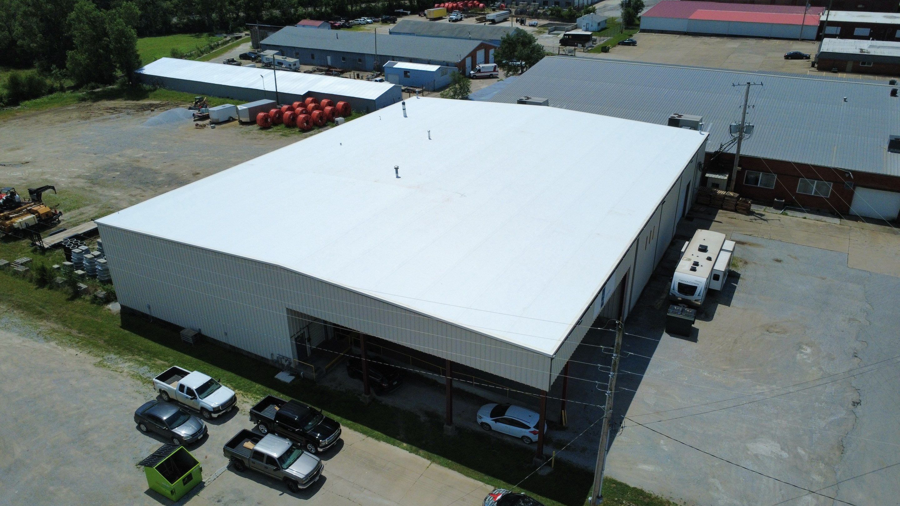 Commercial TPO Membrane Roof Install by Titan Commercial & Residential Roofing