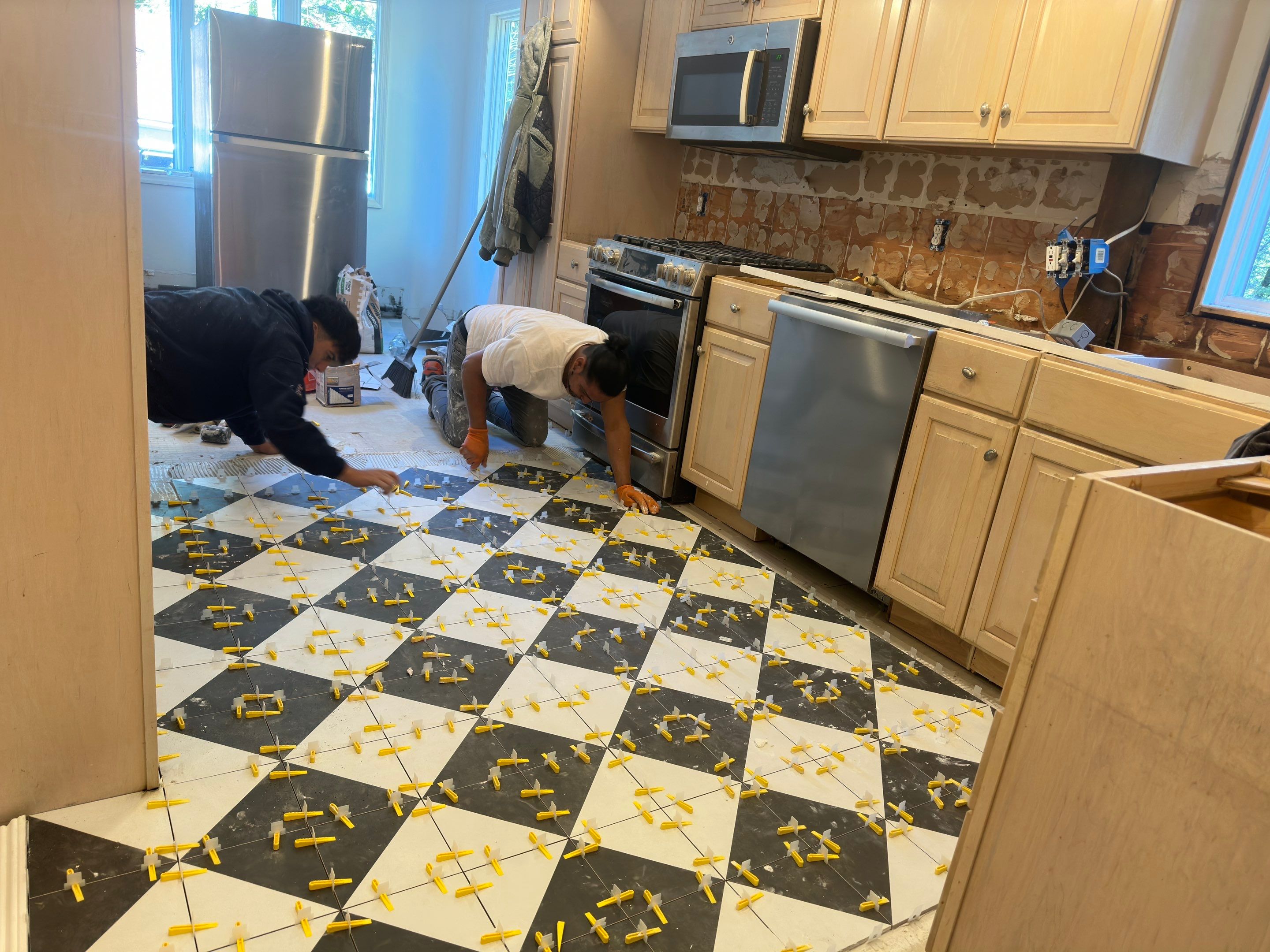 Home Remodel using Tile by Home Concepts Construction