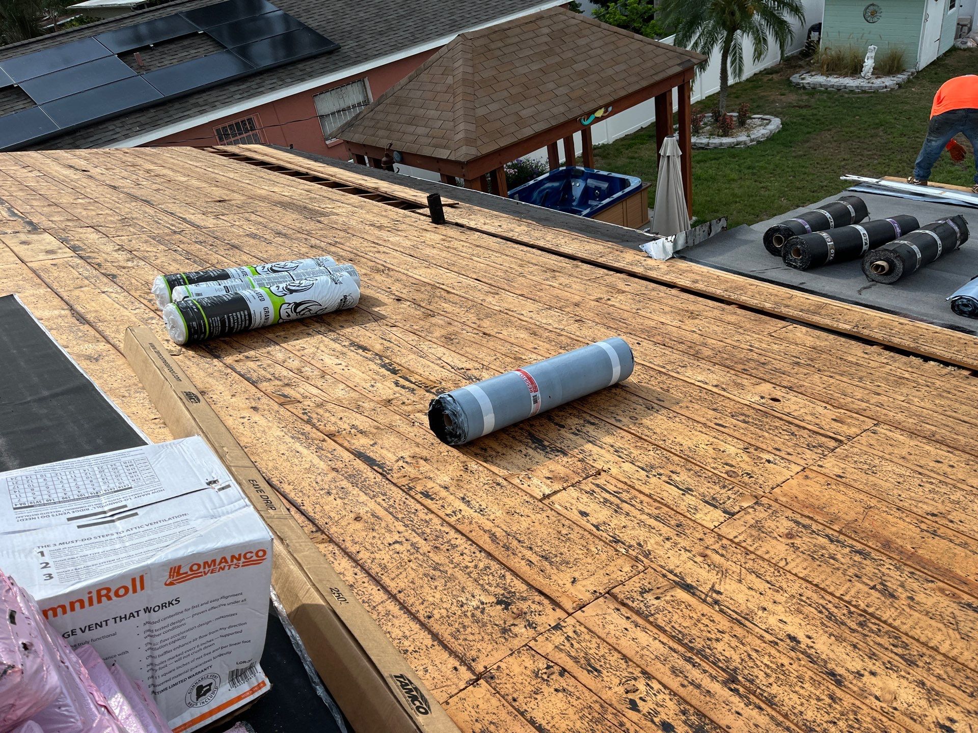 Project in St. Petersburg 33713 by Mitchell Roofing Company LLC 