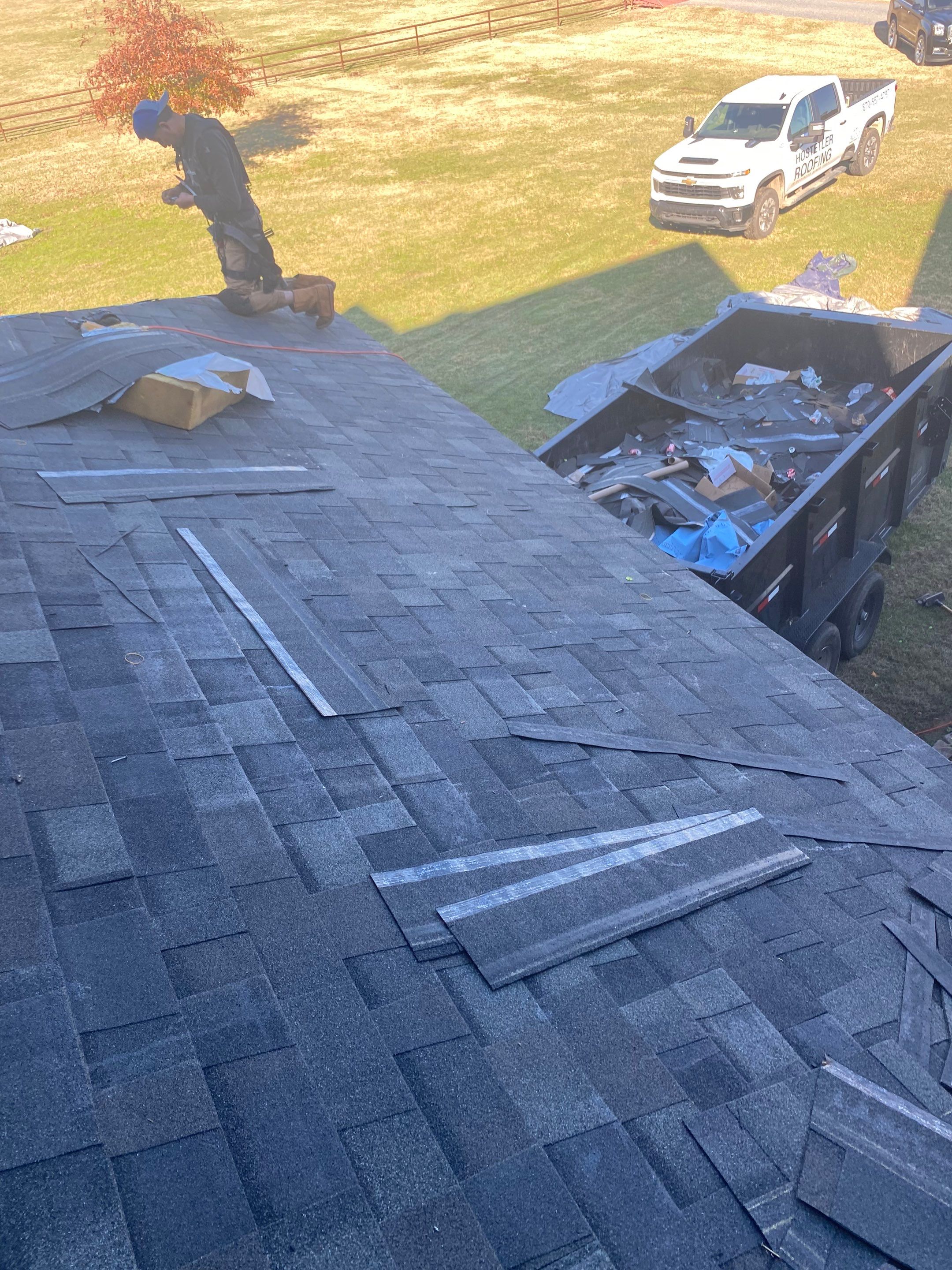 Residential Roofing Repair using Malarkey Vista: Storm Gray by Hostetler Roofing