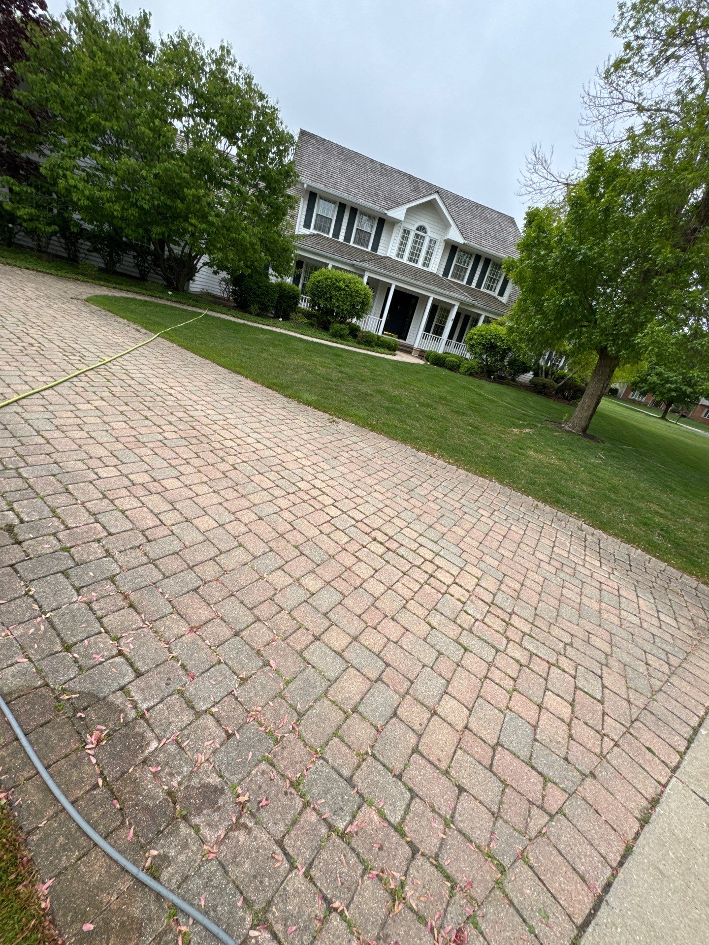 Project in Libertyville by Simmons Power & Soft Washing