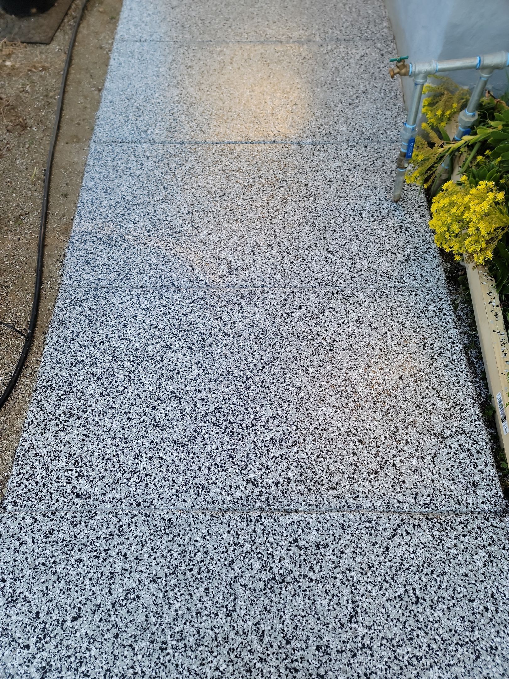 Front Porch and walkway by MGP Coatings