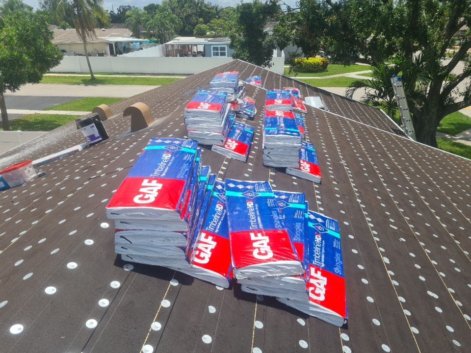 Residential Roofing Installation using GAF by BLUES BROTHERS ROOFING