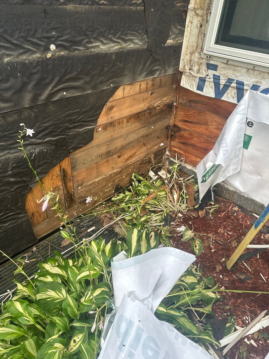 Siding Installation using Hardie Plank Artic white by A Plus Exterior