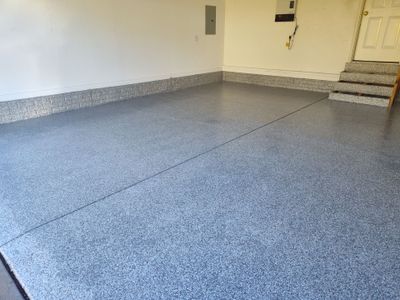 Garage Floor Coating using Polyaspartic