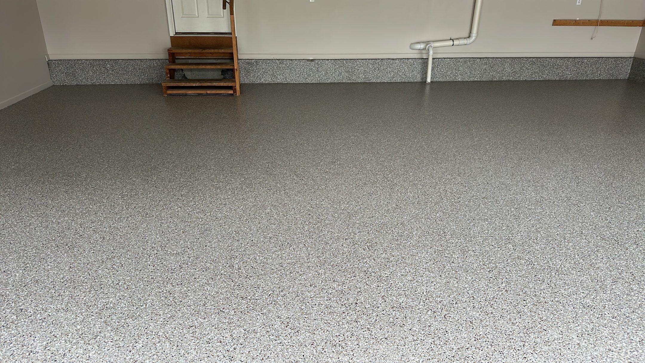 Mike & Carrie's Floor Turned Out Just How They Thought by Banner Garage