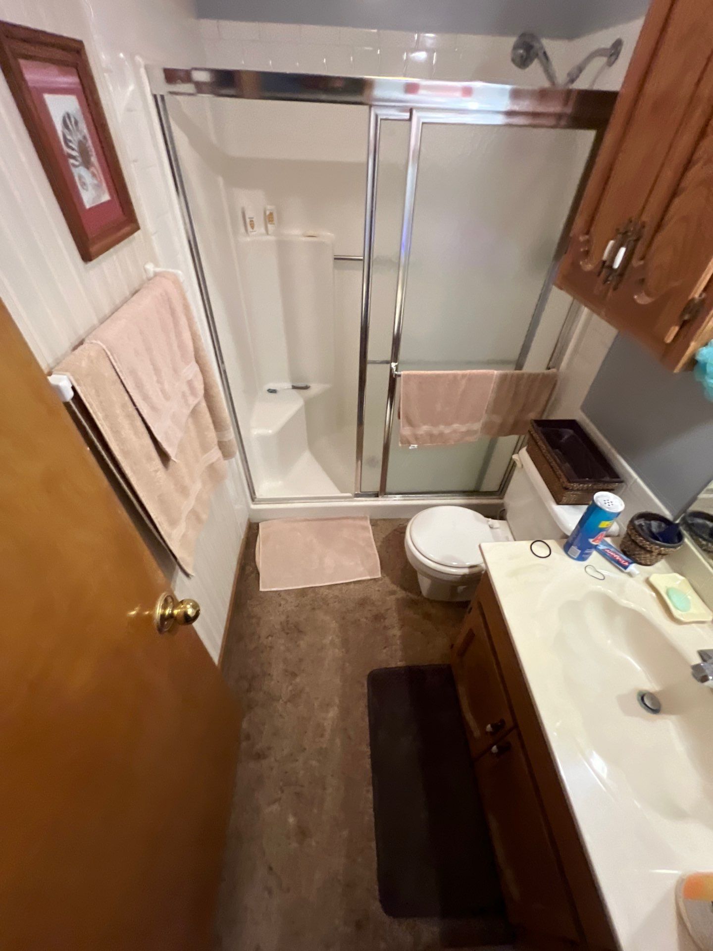 Bathroom Remodel using Acrylic by The Shower Company