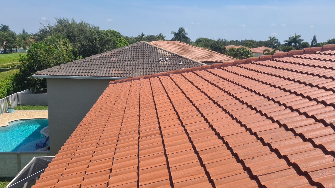 Residential Roofing Installation using Eagle Roofing Tile by BLUES BROTHERS ROOFING