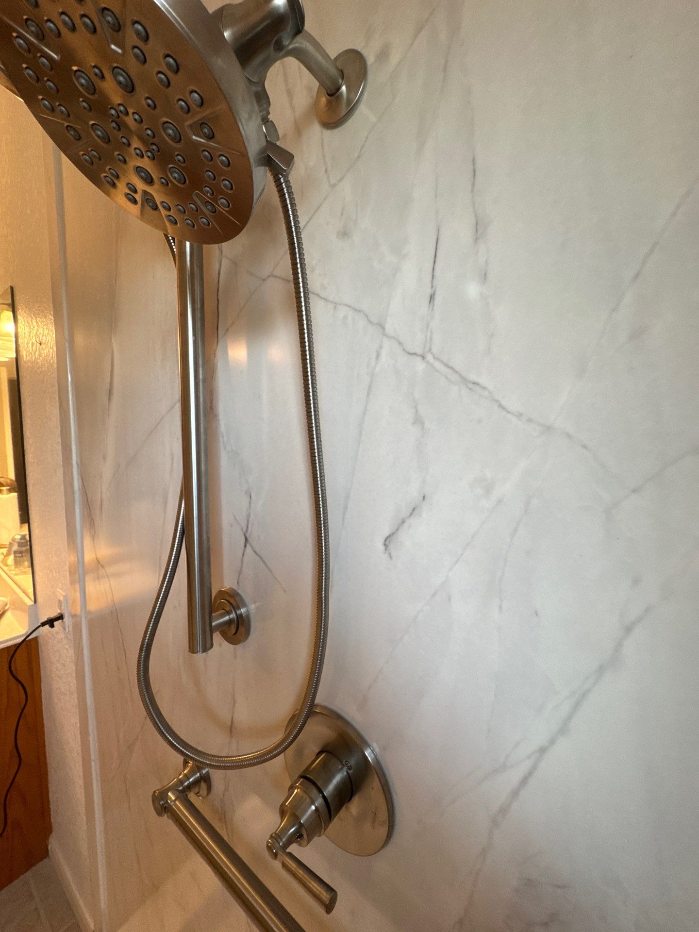 Shower remodel in Canyon Lake by Lane Lauritsen - The Hill Country, Texas