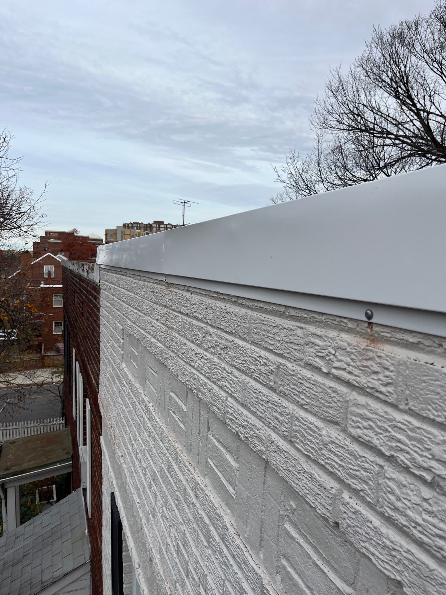 Alexandria: Residential Flat Roof Replacement with Mule Hide TPO Membrane by RM Banning, Inc.