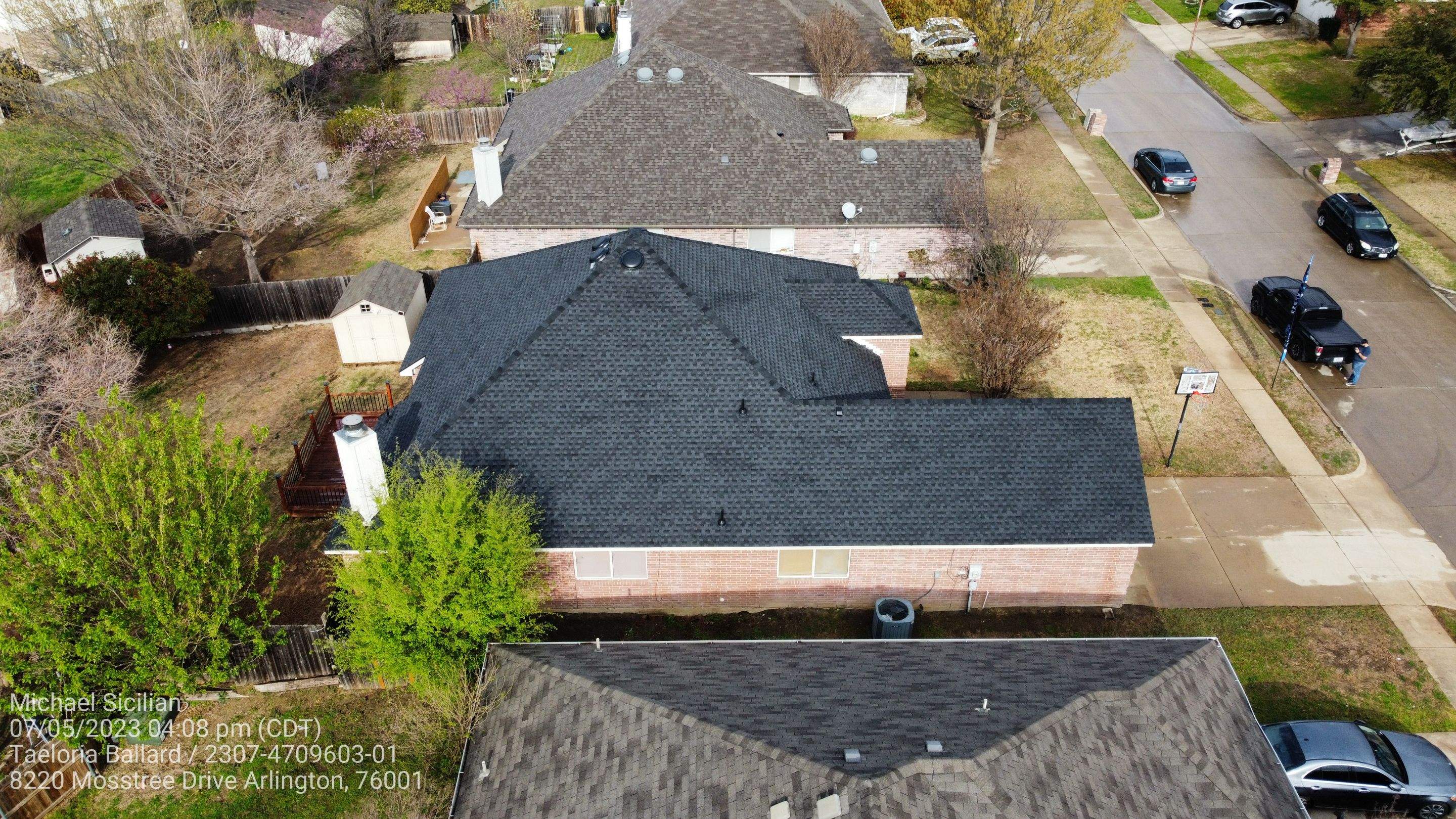 Project in Arlington  by Zeus Exteriors