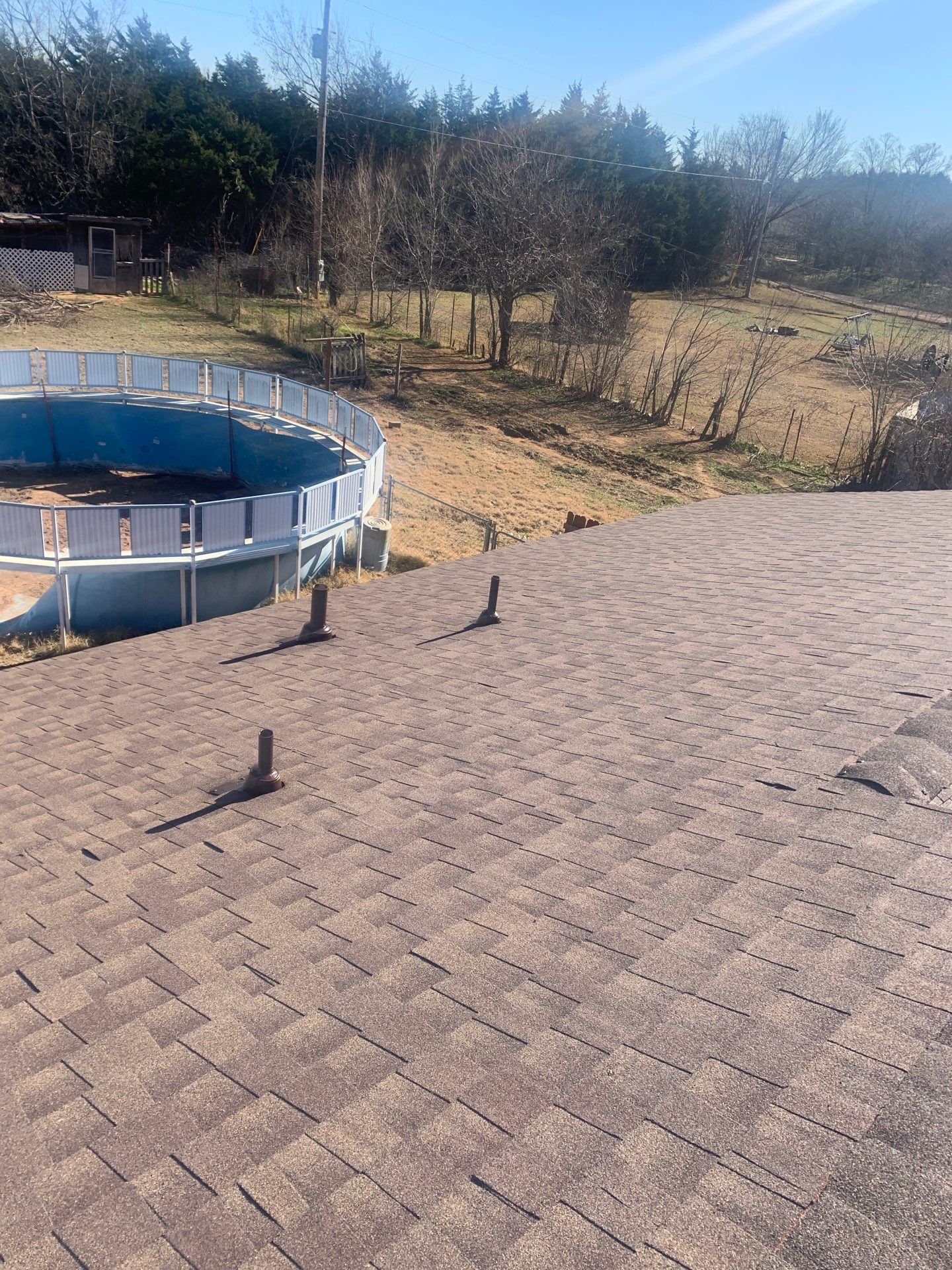 roof, gutter, vent, & solar tube in Tryon by McCann's Roofing and Construction