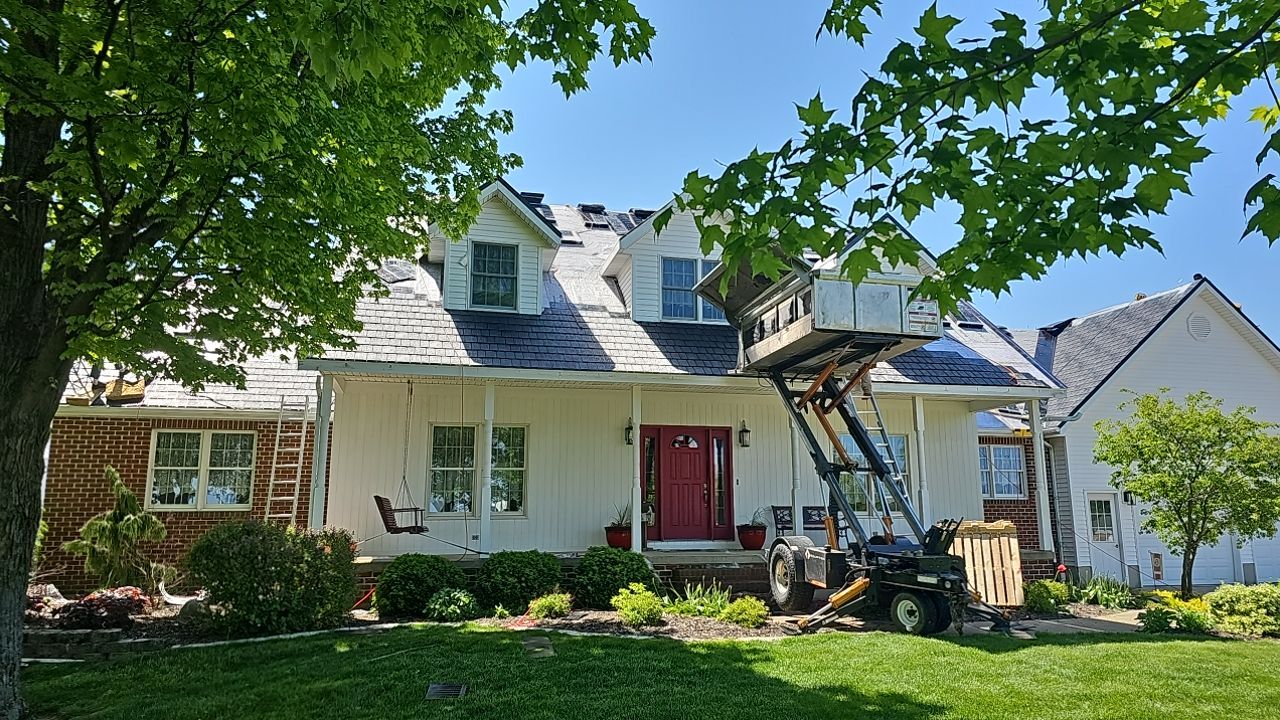 Residential Roofing Installation using Euro Shield Beaumount Shake Black by Nitro Roofing and Construction