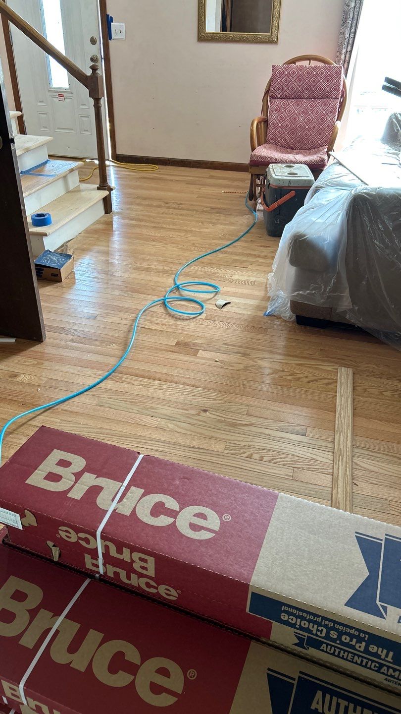 Hardwood Flooring and Staircase Installation  by Footprints Floors of Nashville