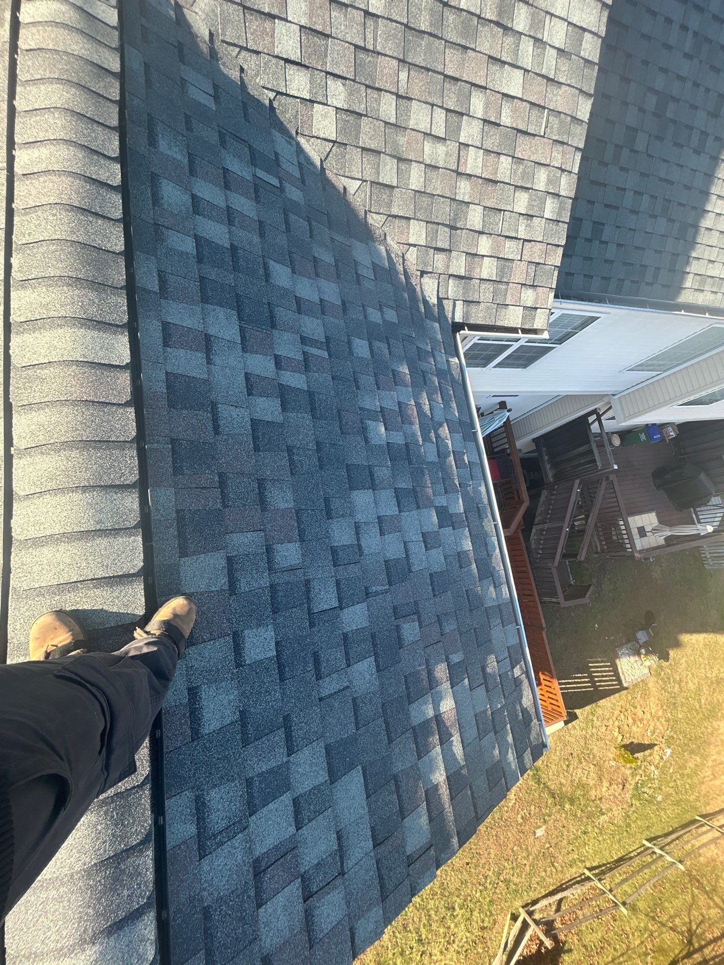 Bristow: Residential Roof Replacement with CertainTeed Landmark Pro in Max Def Colonial Slate by RM Banning, Inc.