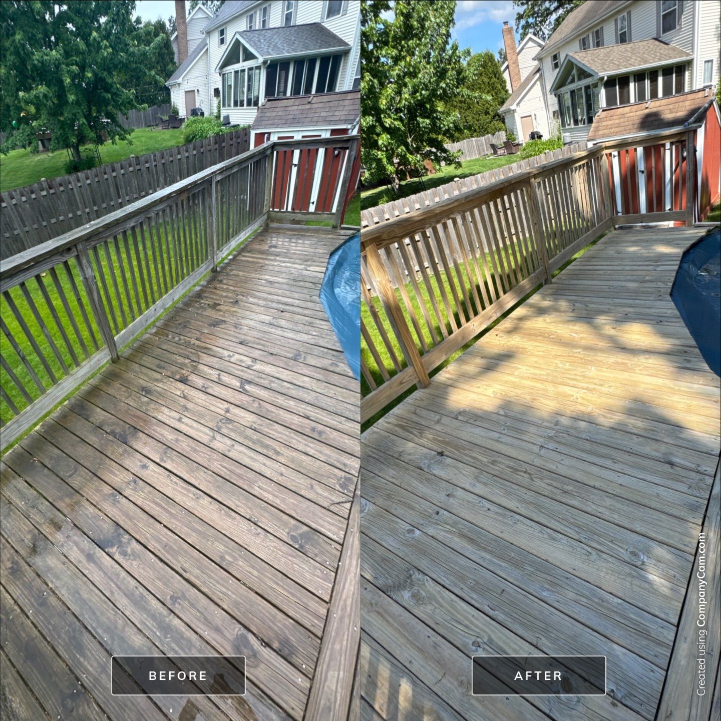 Project in Grayslake by Simmons Power & Soft Washing