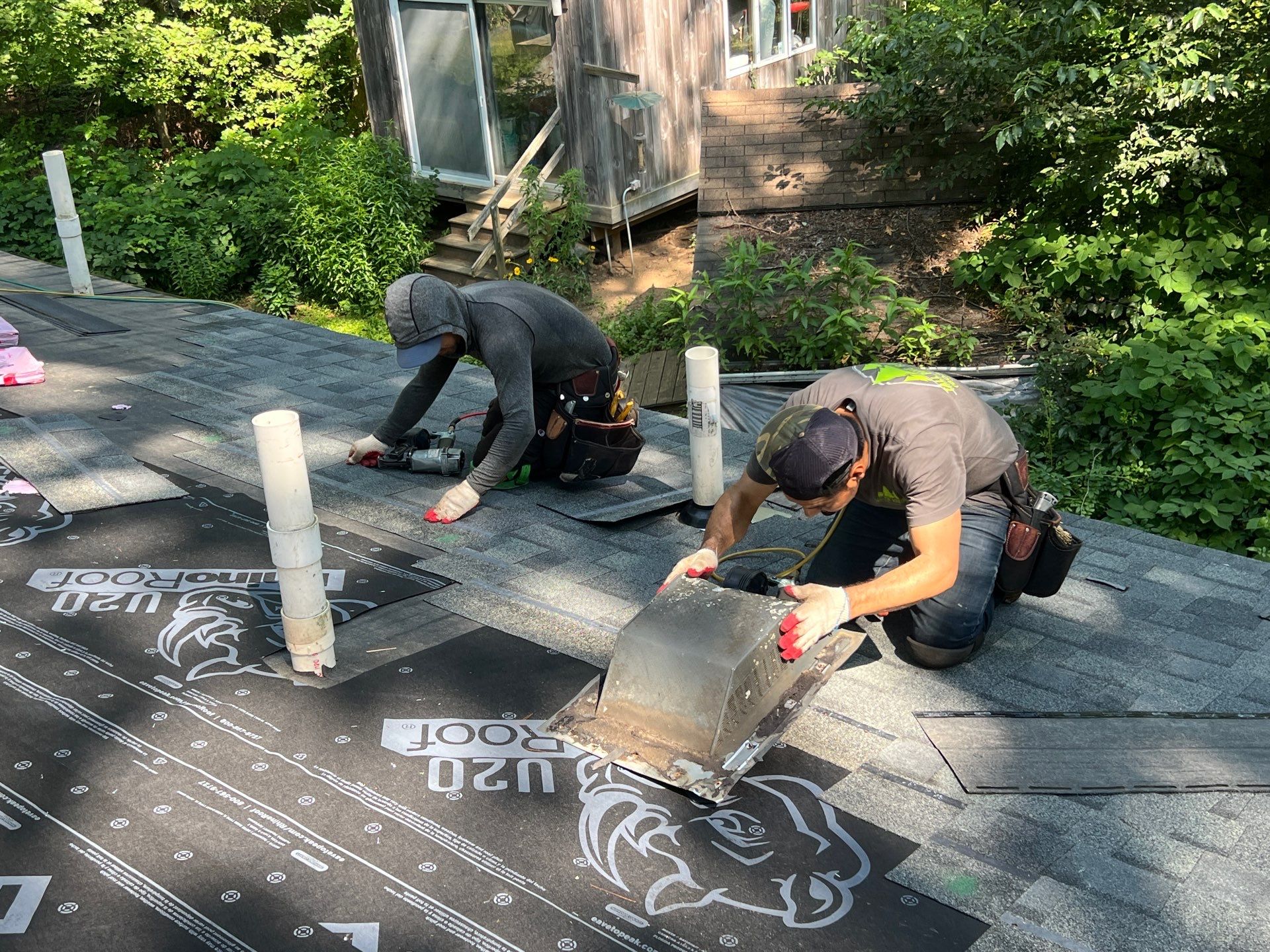 Owens Corning Roof Installation in Elliot, ME by Tall pine roofing