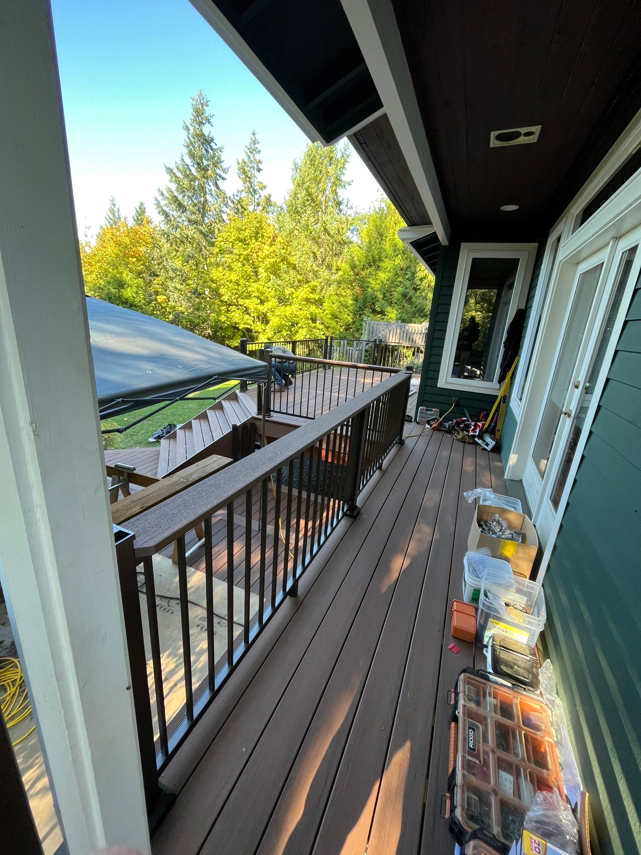 Vashon Deck Resurface by Alki deck builders 