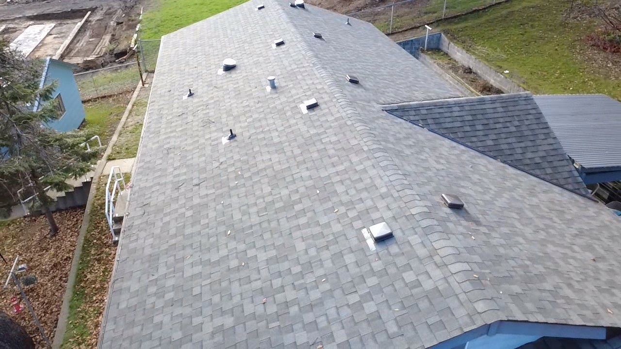 Residential Roofing Installation with Velux Skylights in The Dalles by Alpine Roofing