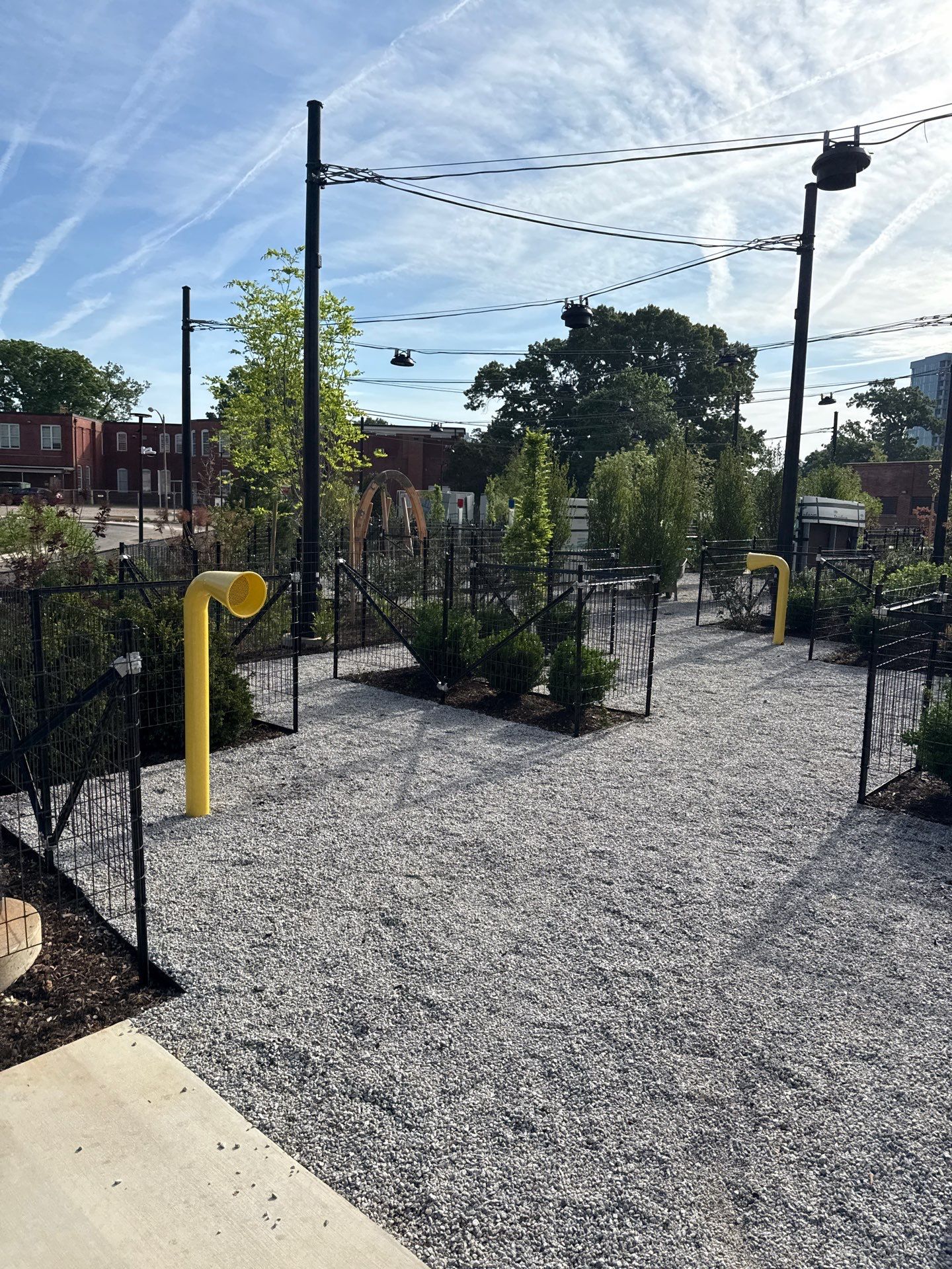 Playground using Mini Mesh by Mccall Commercial Fencing
