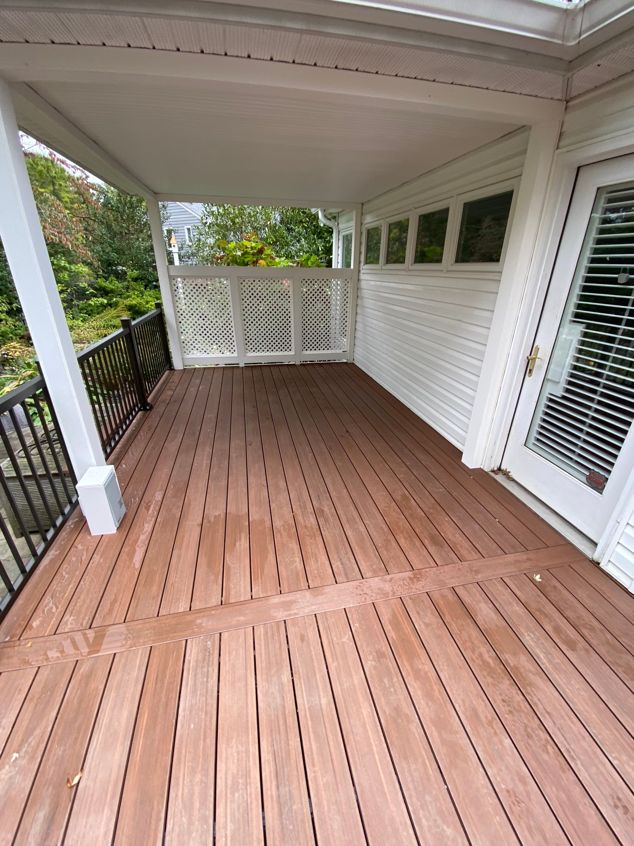 Deck Transformation using Timbertech & Azek by The Smet Companies, LLC
