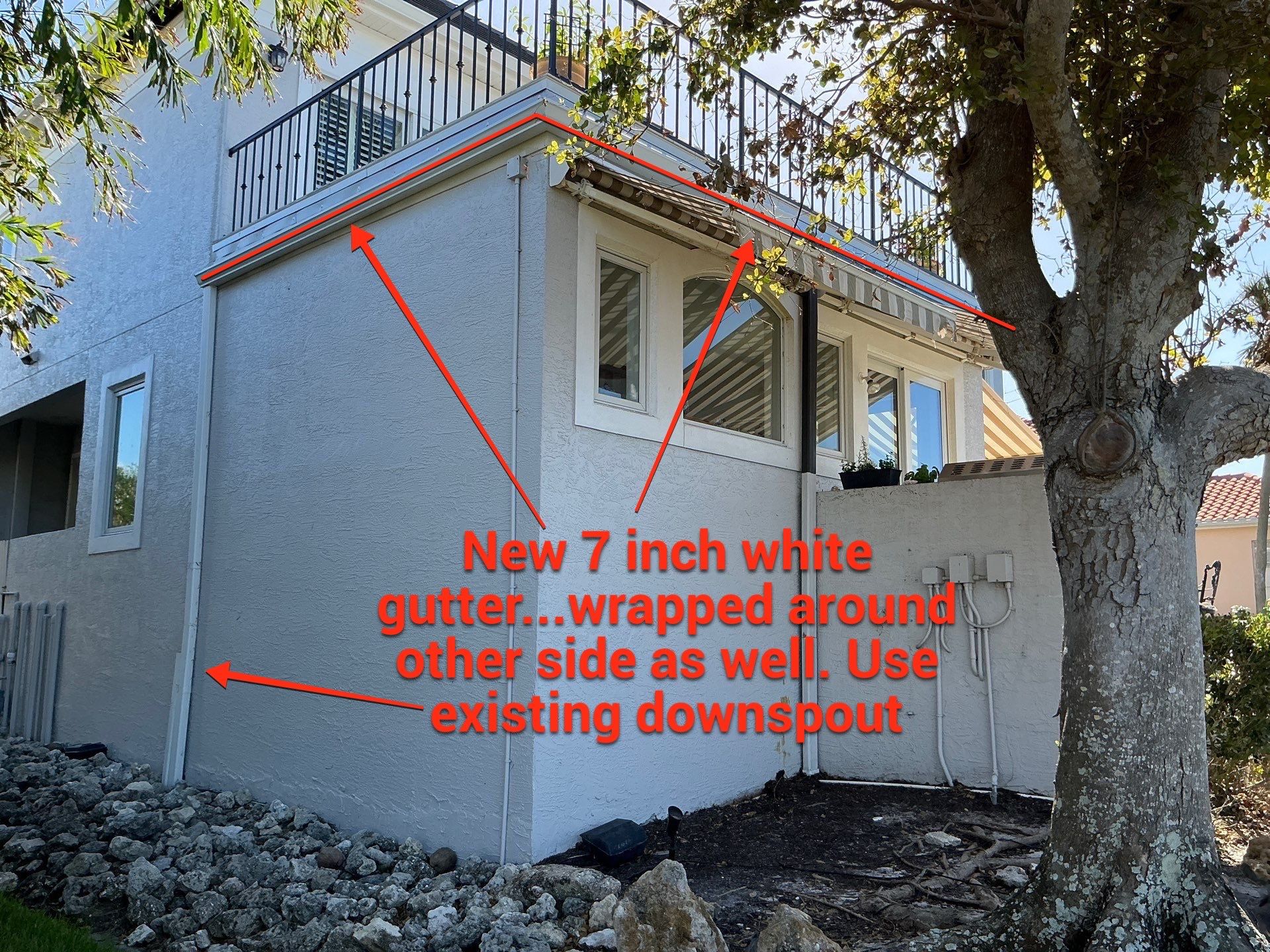 Premium Soffit and Fascia Renovation in Longboat Key FL by Gutter Professors