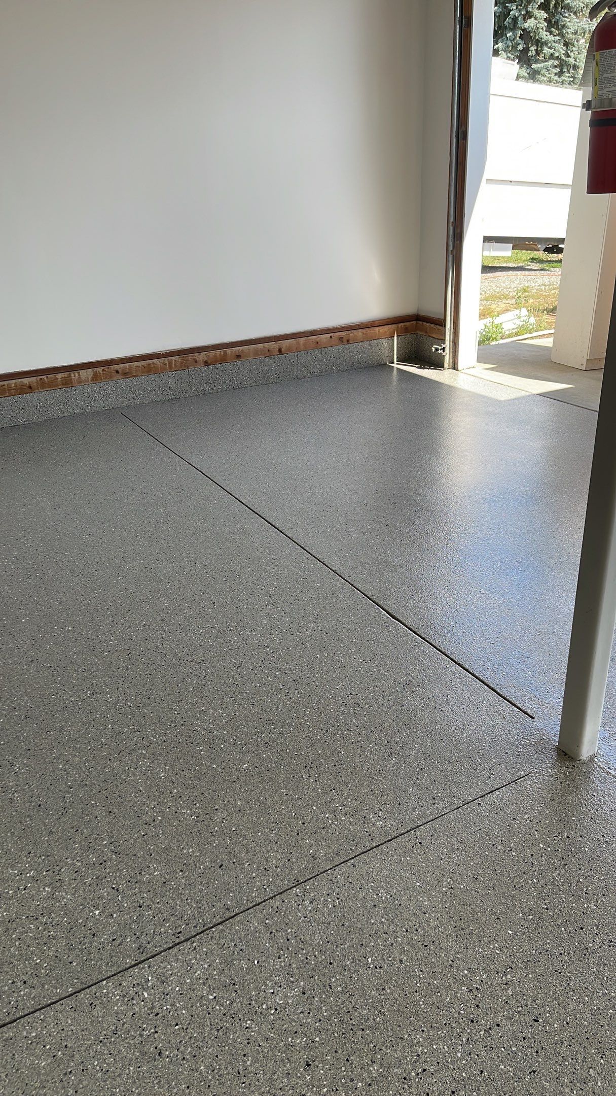 Garage, Walkway and Shop Transformation using Shale Hybrid by Croc Coatings, LLC