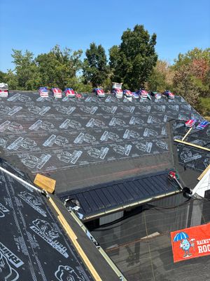 Residential Roofing Installation using GAF Timberline HDZ Charcoal