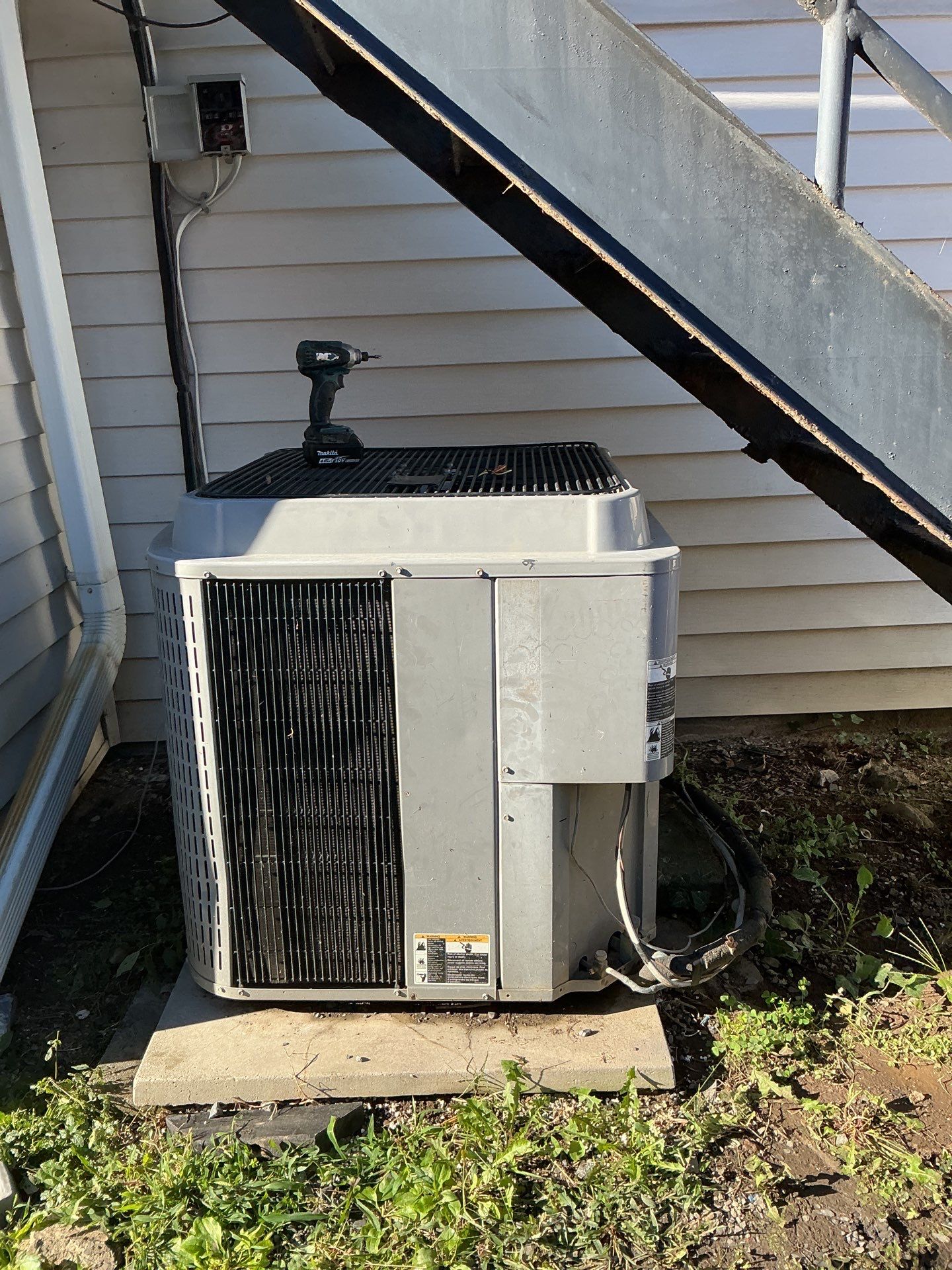 Amana Gas furnace with A/C Install by Elemental Heating and air conditioning LLC