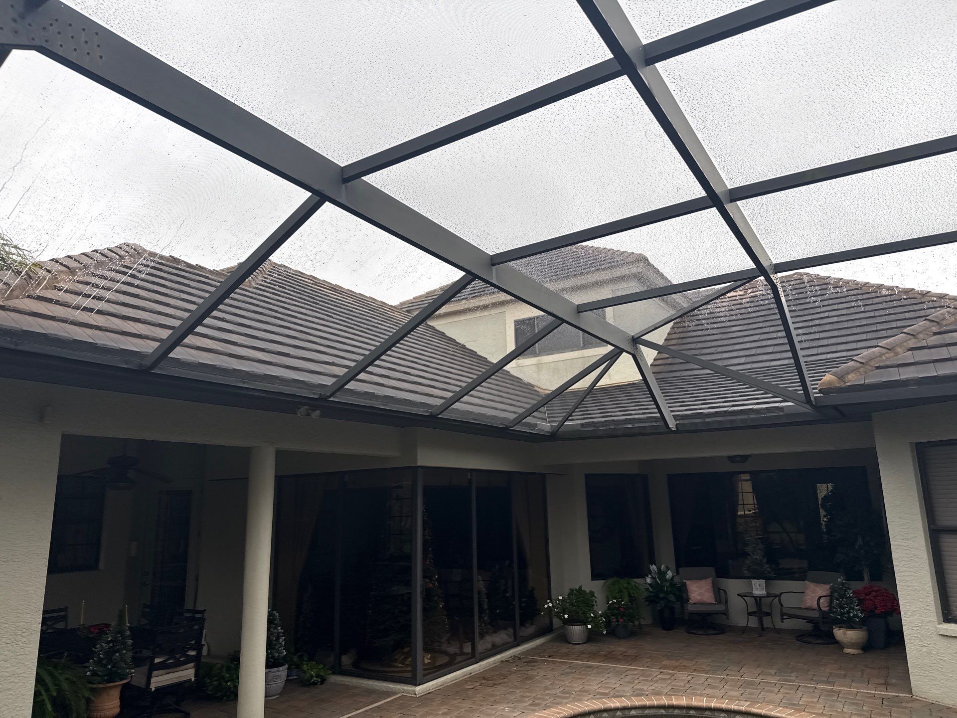 Tile Roof, Gutter & Pool Cage Cleaning – Lakewood Ranch Country Club, Lakewood Ranch, FL by Sunshine AquaWash