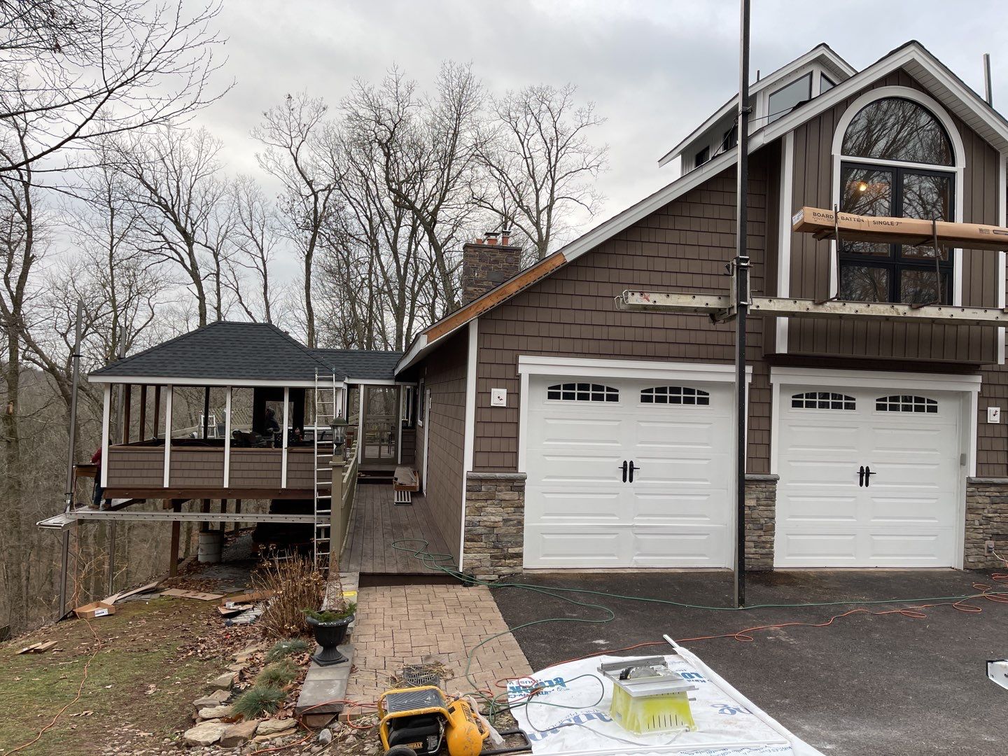 Roof, Siding, Soffit, Trim, and Gutter replacement by American Home Contractors