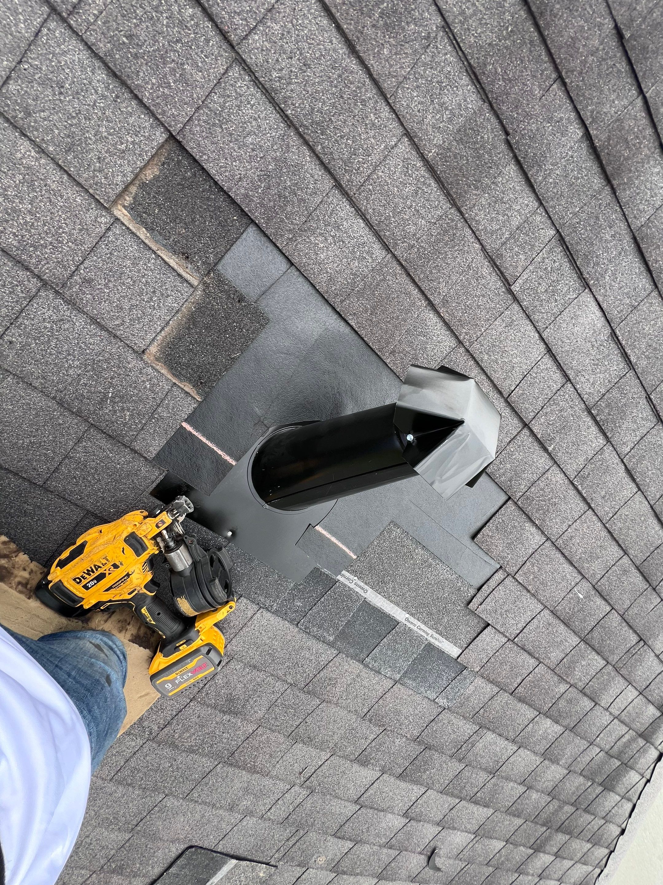Residential Roofing Repair using Owen's Corning Duration (Lifetime) Shingles by Roof Repair Company