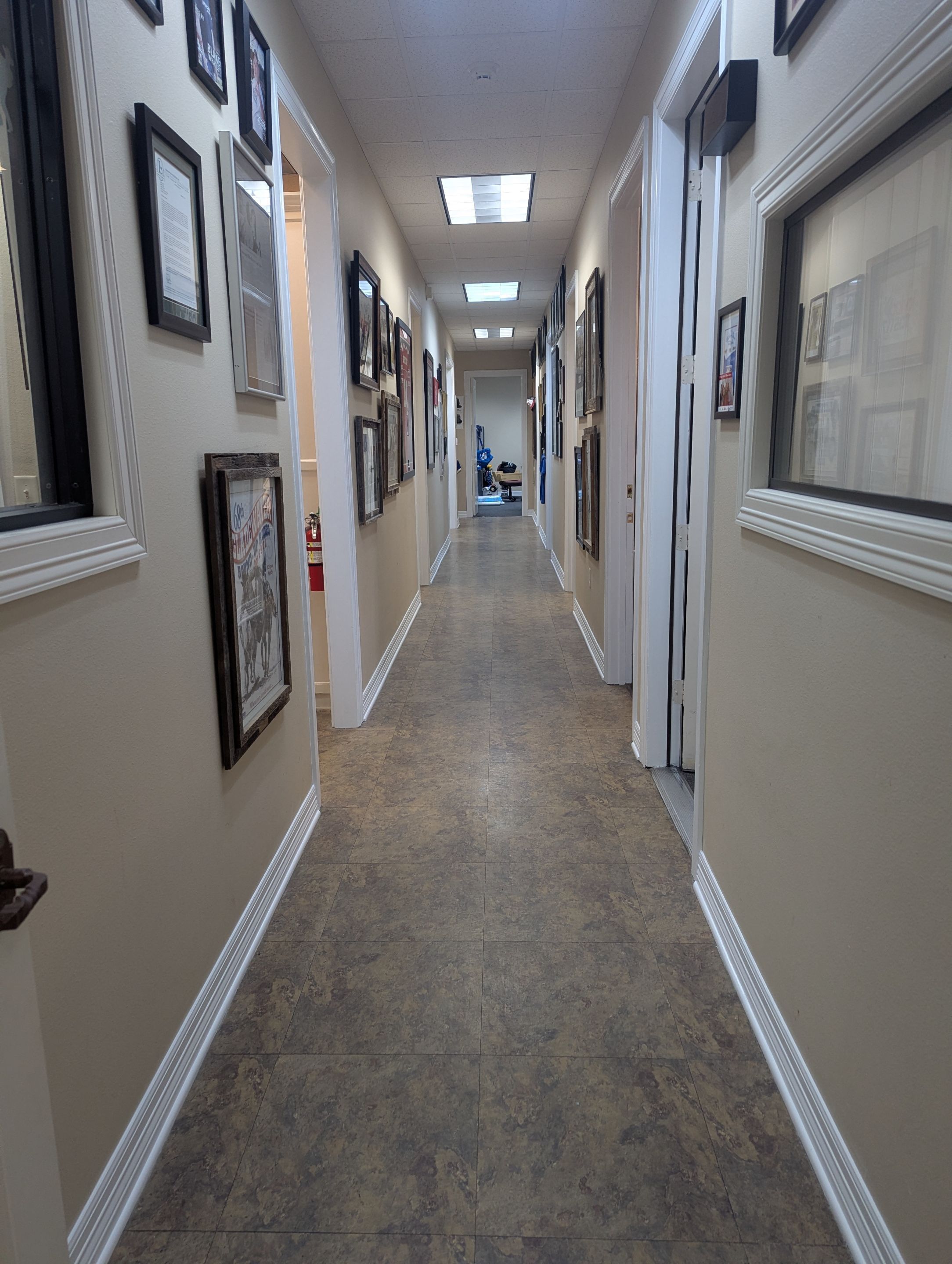 Commercial Interior Painting at KYKX 105.7 in Longview, TX by Quality Coats Painting