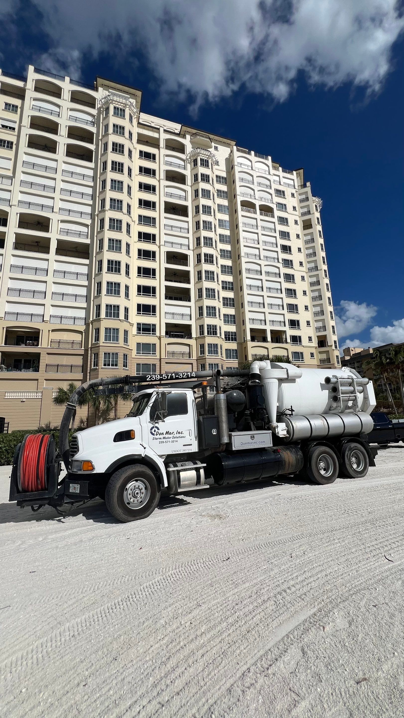Marco Island Condo Stormwater System Maintenance by Don Mar, Inc. Storm Water Solutions
