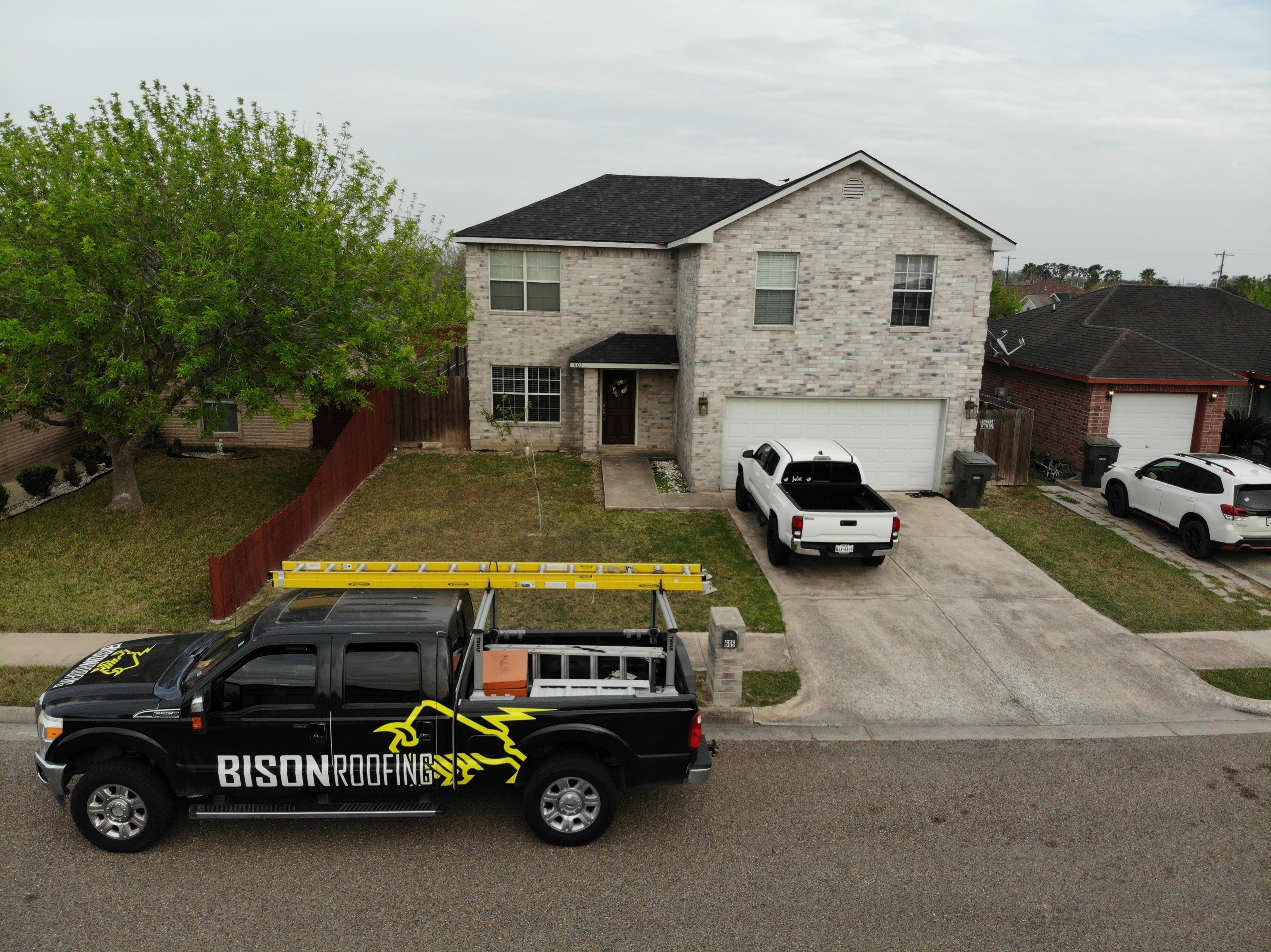 Harlingen Roof Project  by Bison Roofing  