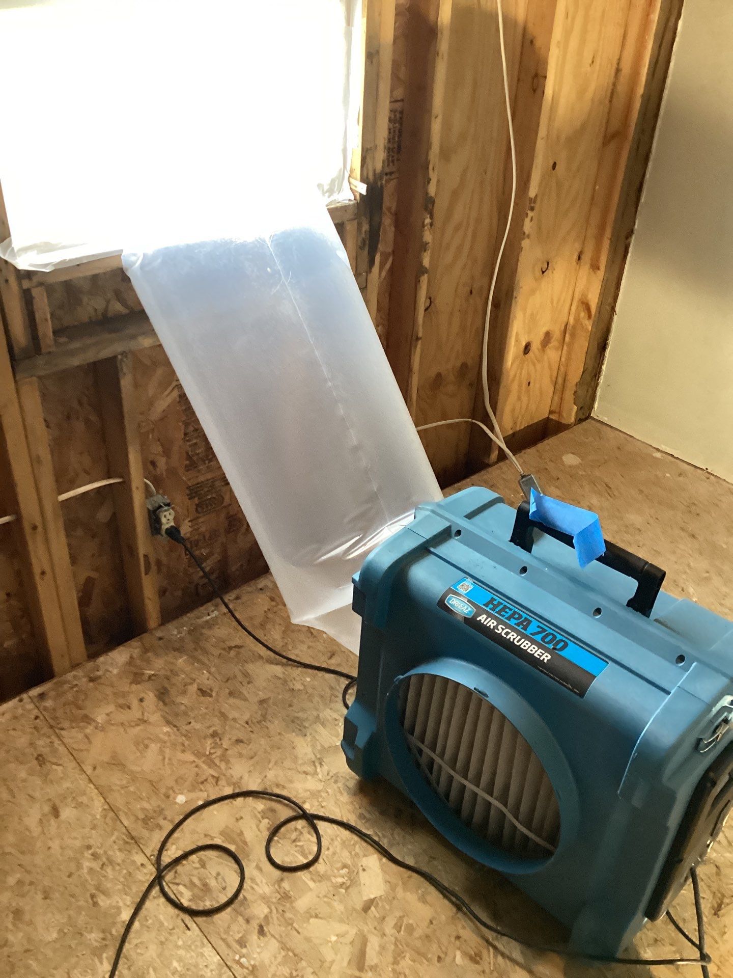 Project in Parker City by Trident Restoration, Inc